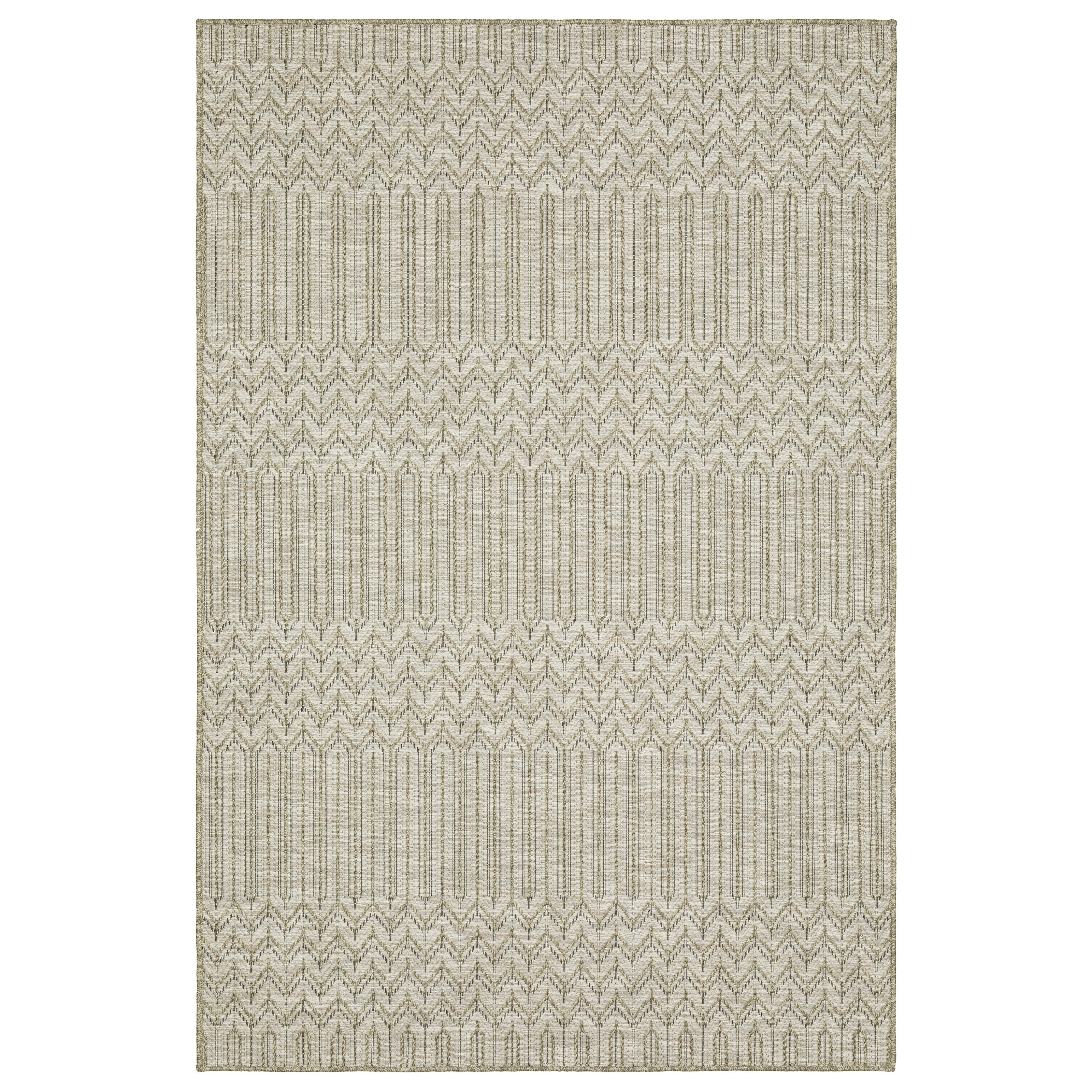 Tapis de sol Vista Home Tangelo Geometric Tan/Black Ultimate Performance