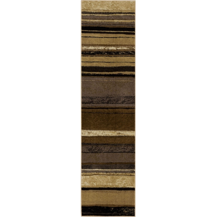 Tapis bohème rayé multicolore Sultan Nomad Curated