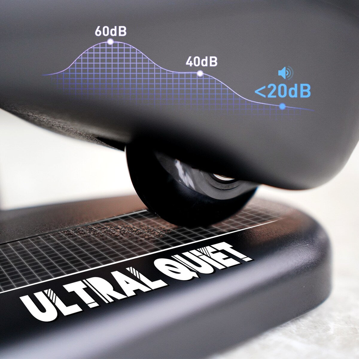 Vélo elliptique sous le bureau, avec télécommande, pédalier assis pour seniors, adultes et adolescents