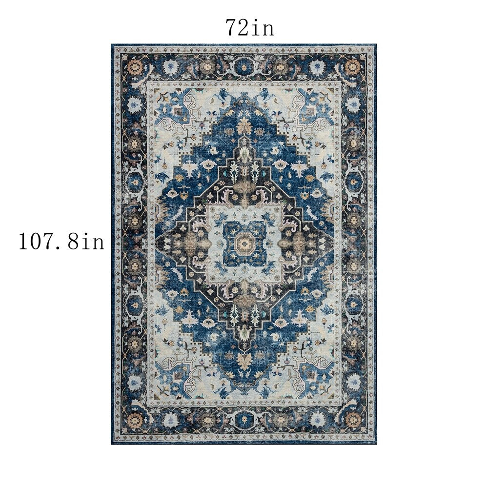 Tapis abstrait moderne vintage