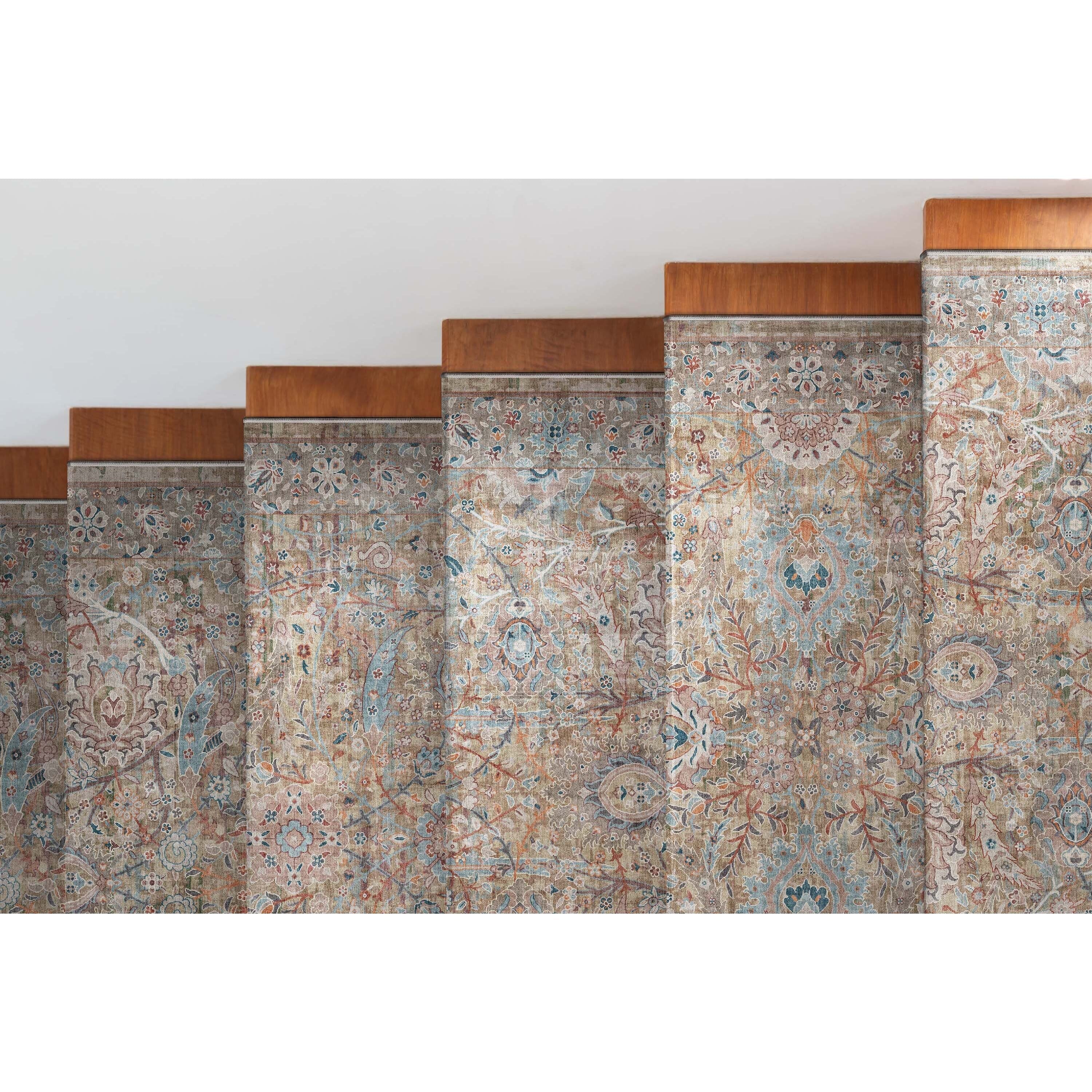 Tapis tissé à plat vintage Emilia Asha Well Woven