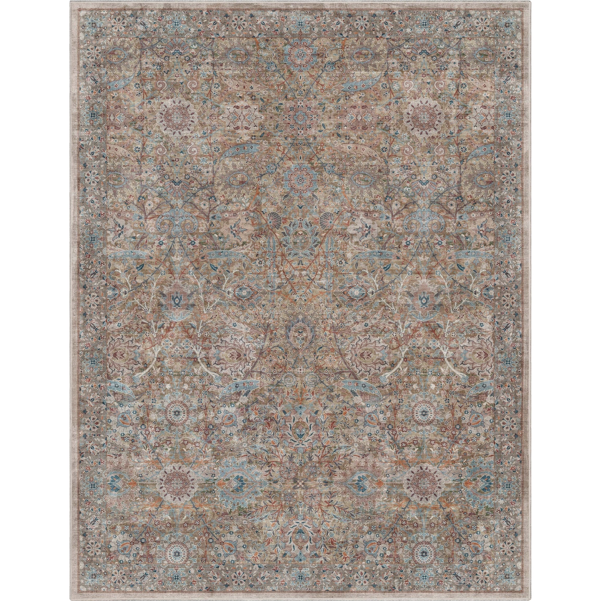 Tapis tissé à plat vintage Emilia Asha Well Woven
