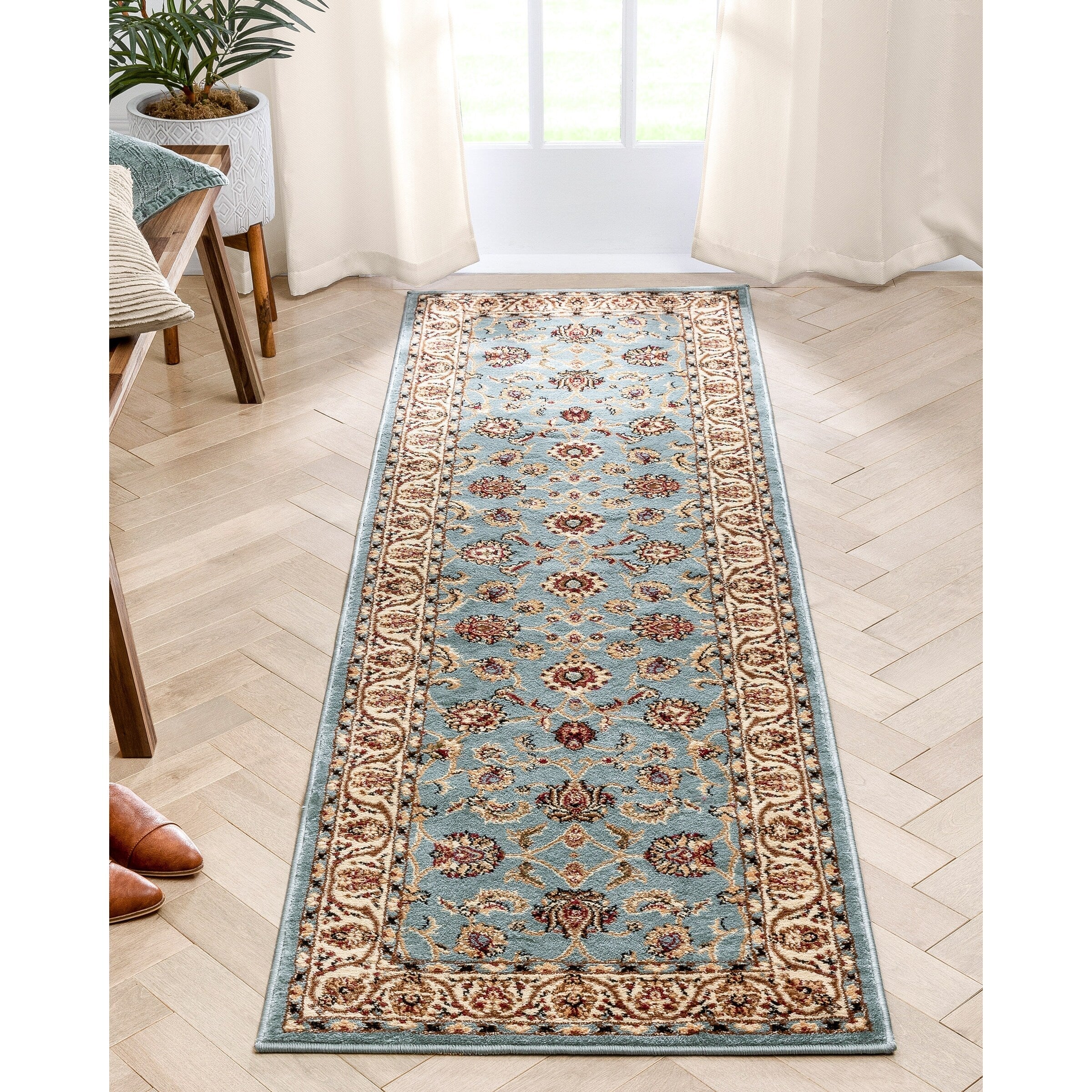 Tapis traditionnel oriental persan Barclay Sarouk bien tissé