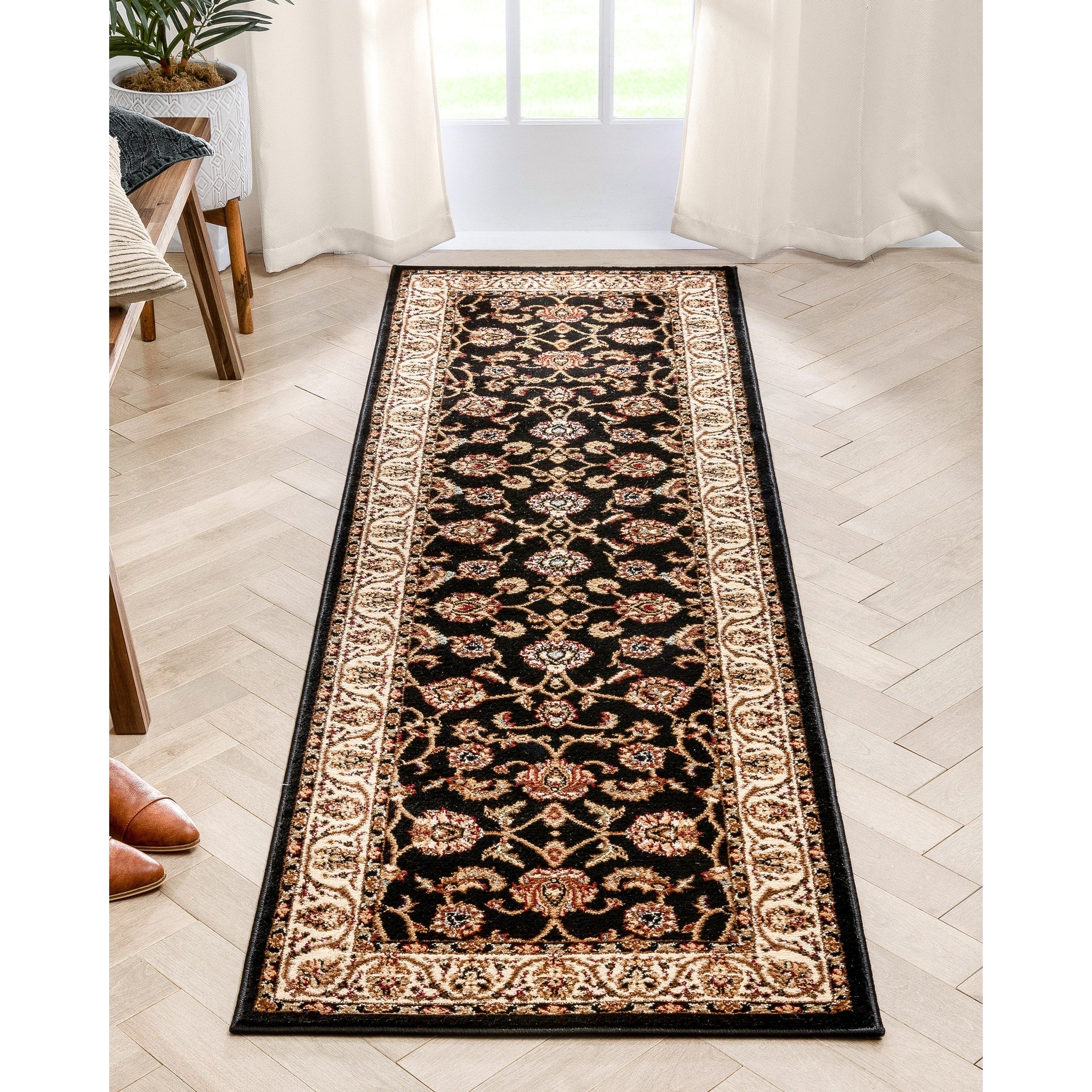 Tapis traditionnel oriental persan Barclay Sarouk bien tissé
