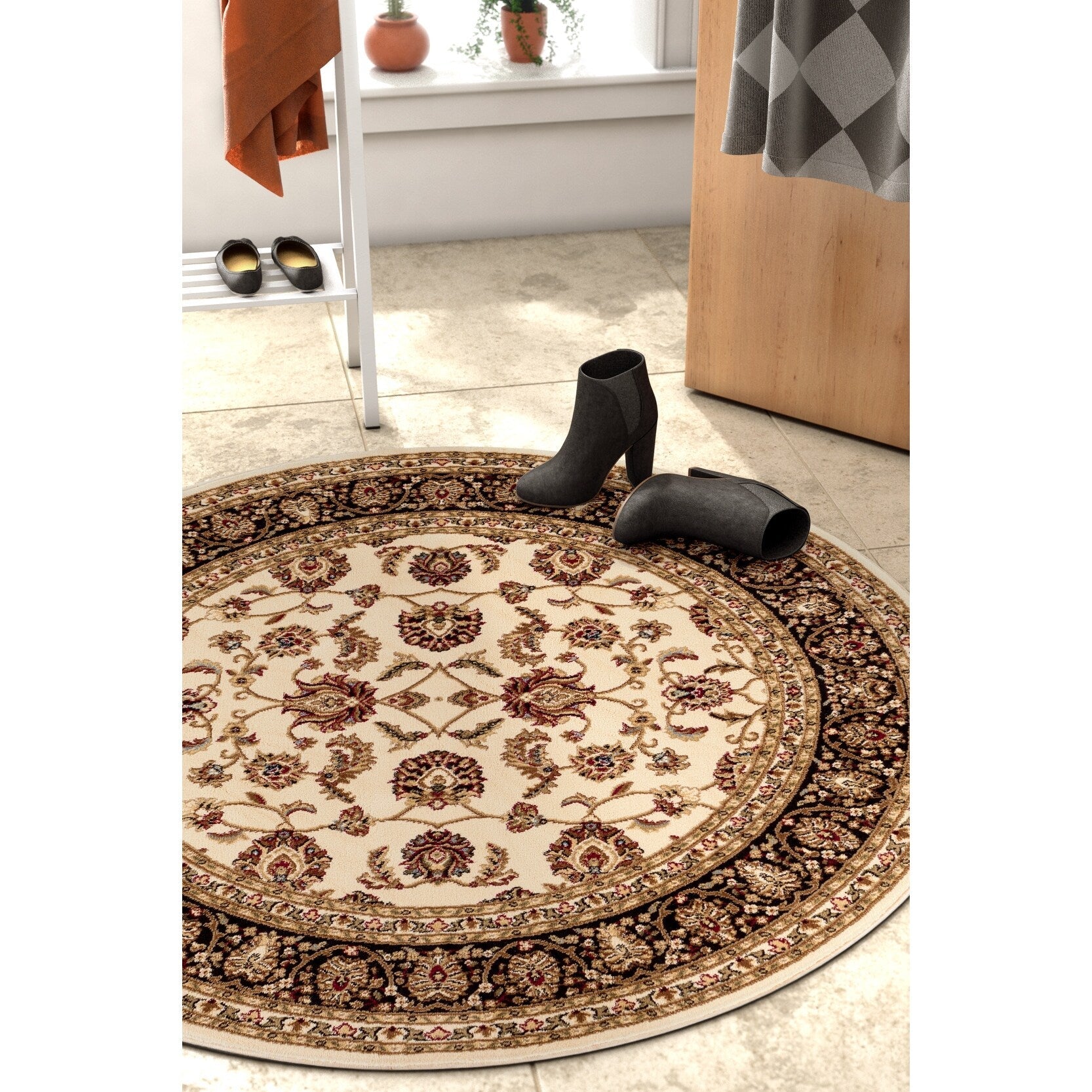 Tapis traditionnel oriental persan Barclay Sarouk bien tissé
