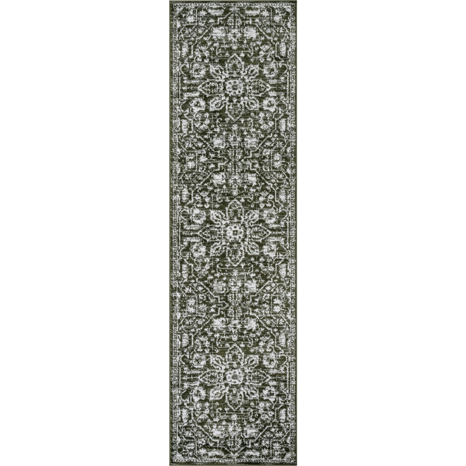 Tapis oriental bohème vintage à motif floral bien tissé Dazzle Disa