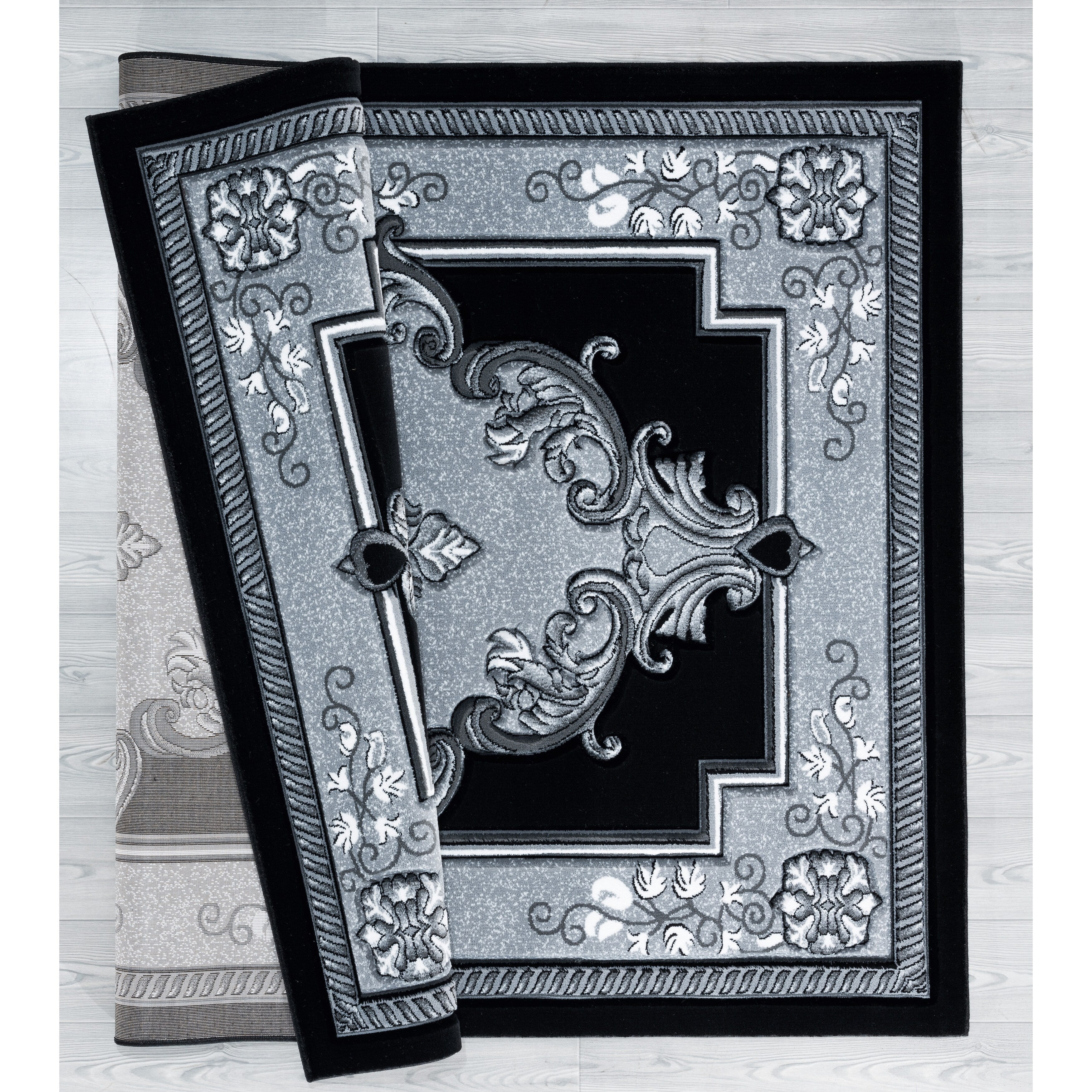 Tapis sculpté à la main Porch & Den Curry