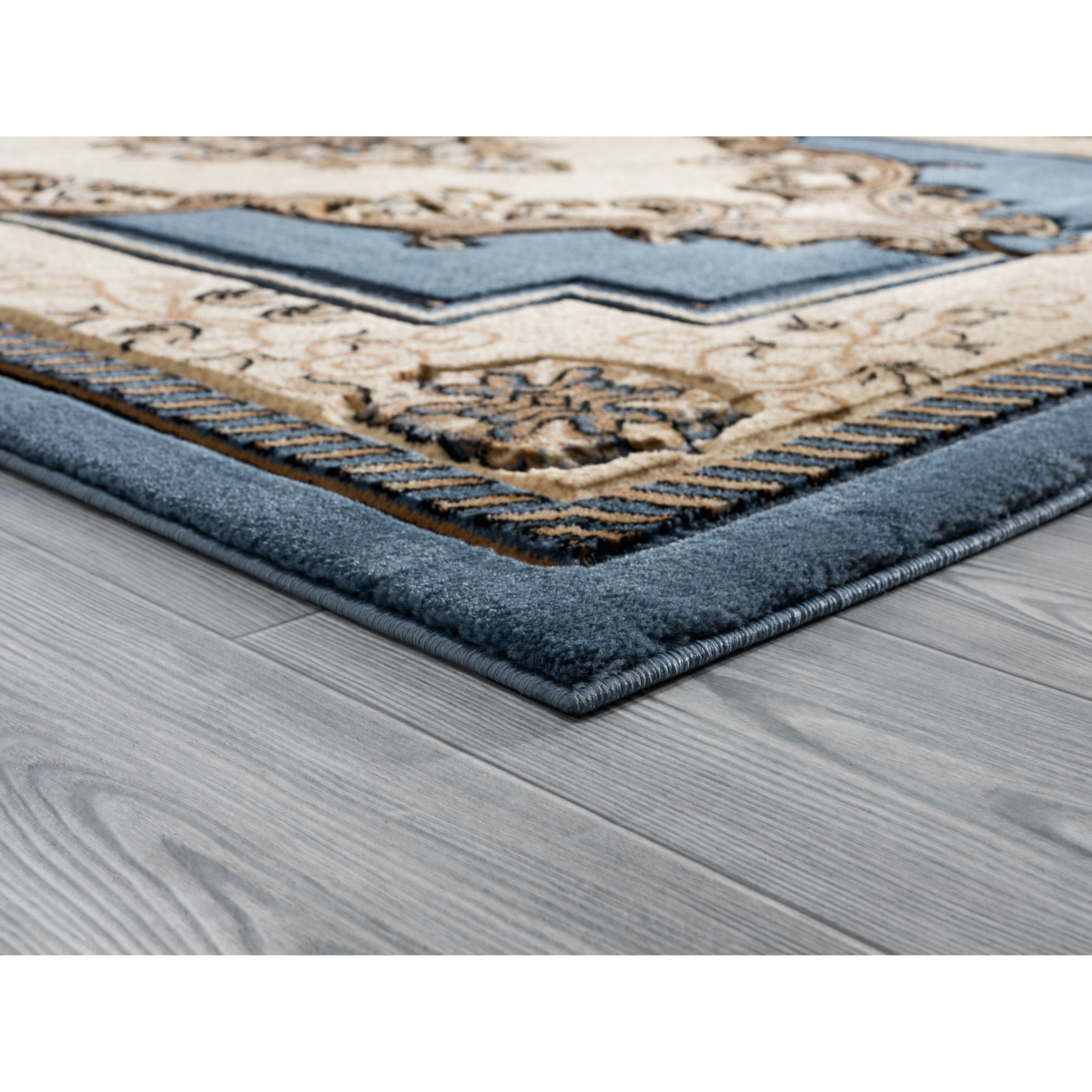 Tapis sculpté à la main Porch & Den Curry