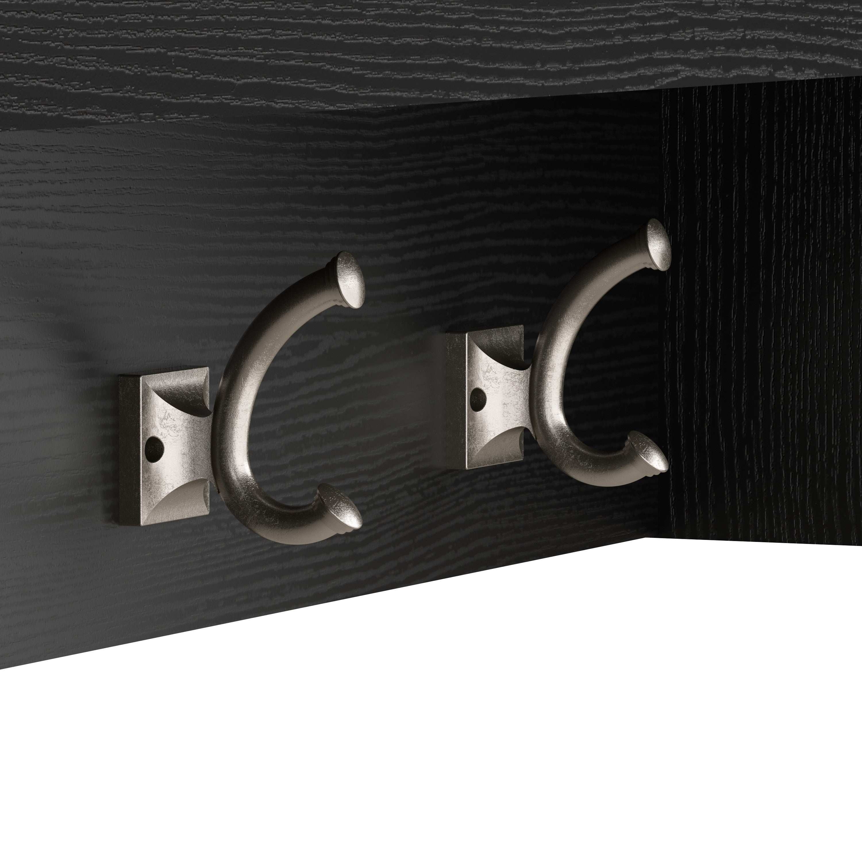 Porte-manteau mural Woodland 40 W avec étagère par Bush Furniture