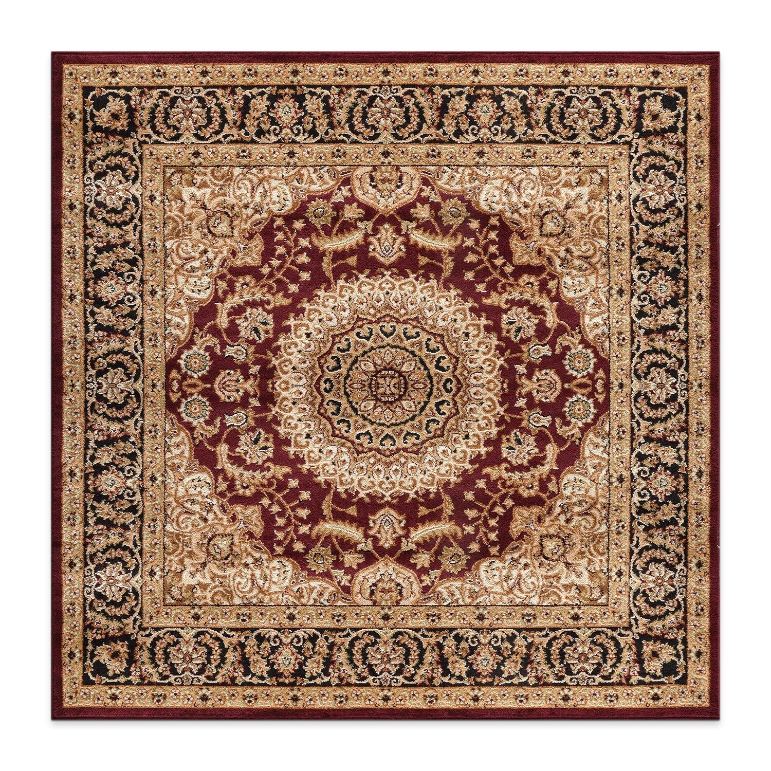 Tapis médaillon oriental traditionnel de la World Rug Gallery