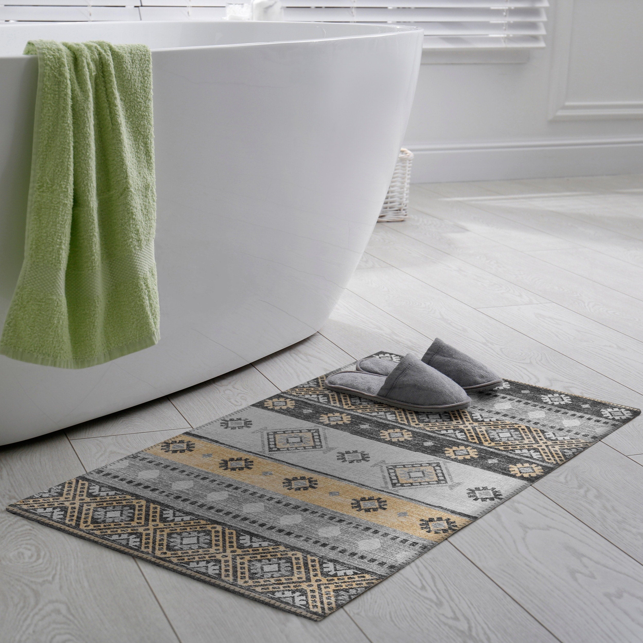 Tapis lavable Addison intérieur/extérieur Yuma Southwest Boho