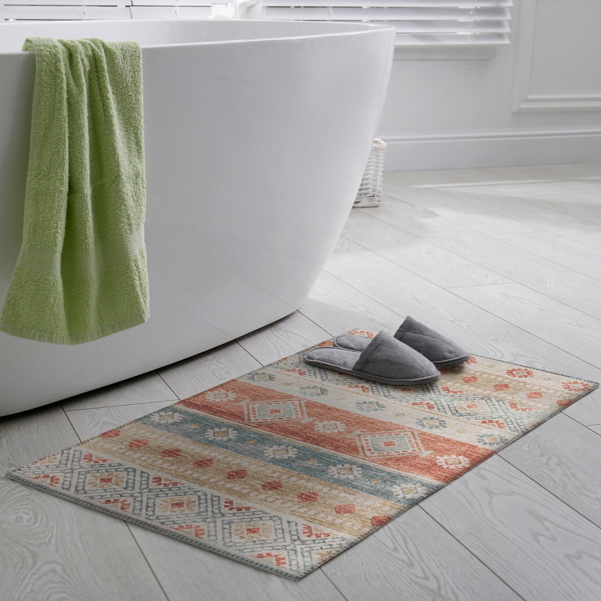 Tapis lavable Addison intérieur/extérieur Yuma Southwest Boho