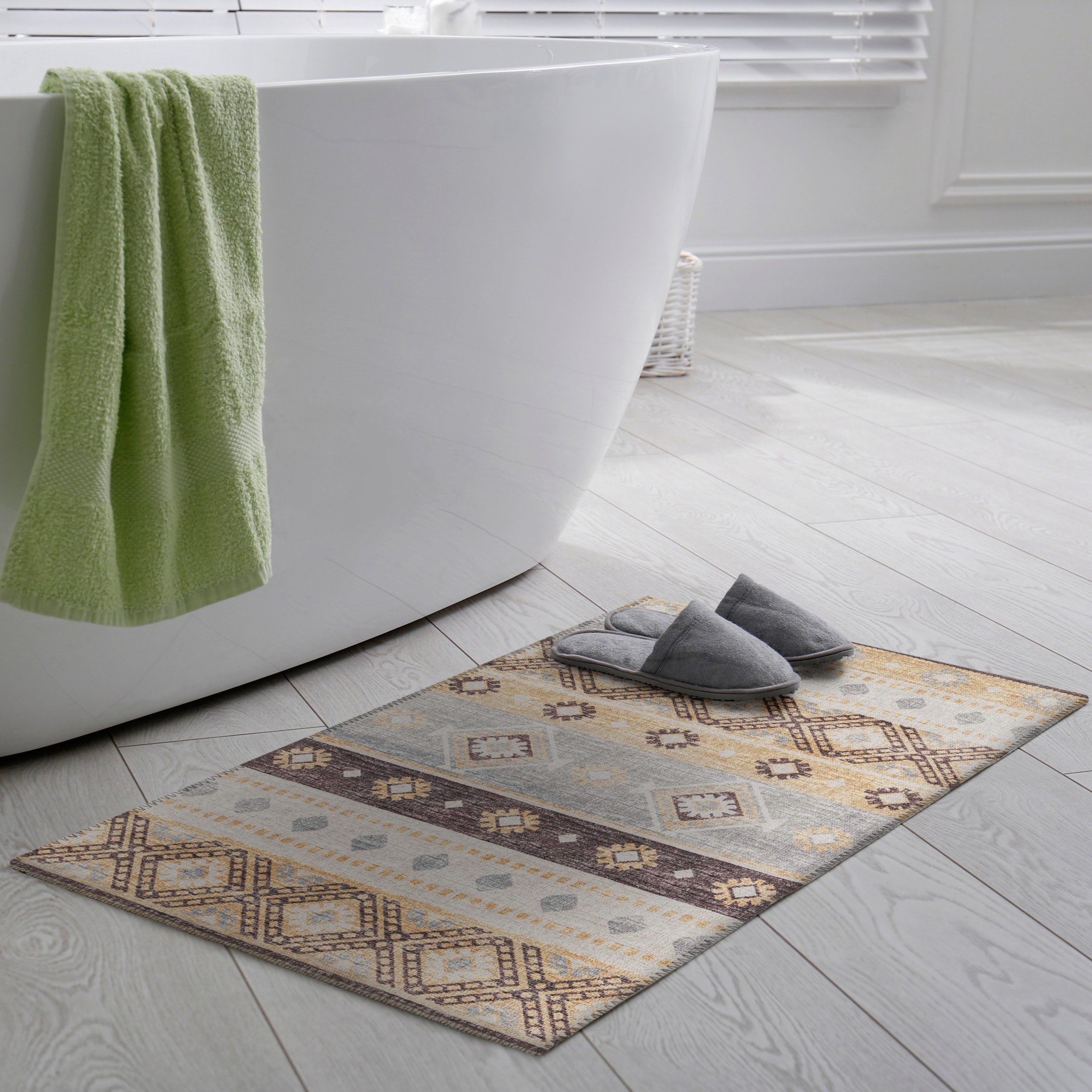 Tapis lavable Addison intérieur/extérieur Yuma Southwest Boho