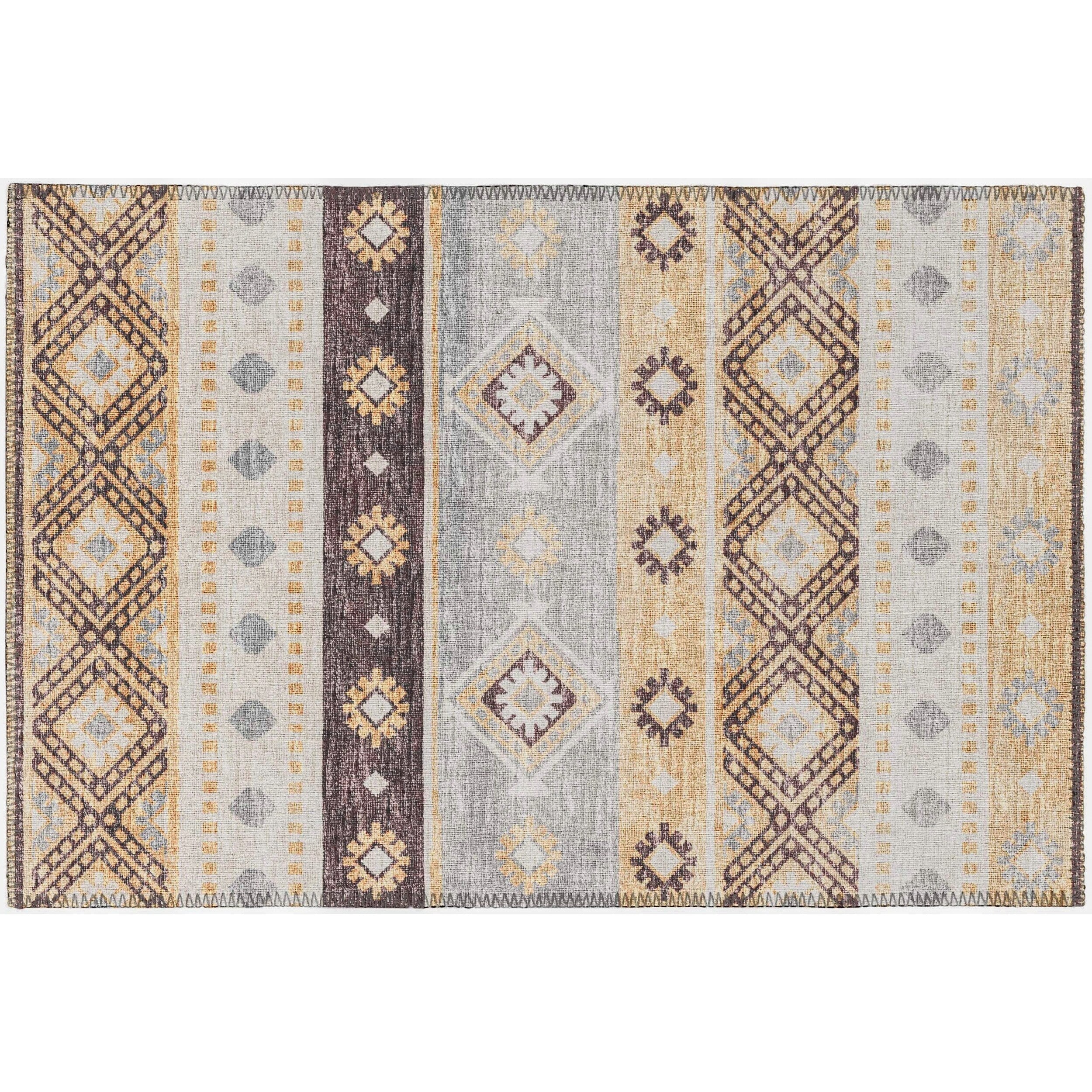 Tapis lavable Addison intérieur/extérieur Yuma Southwest Boho
