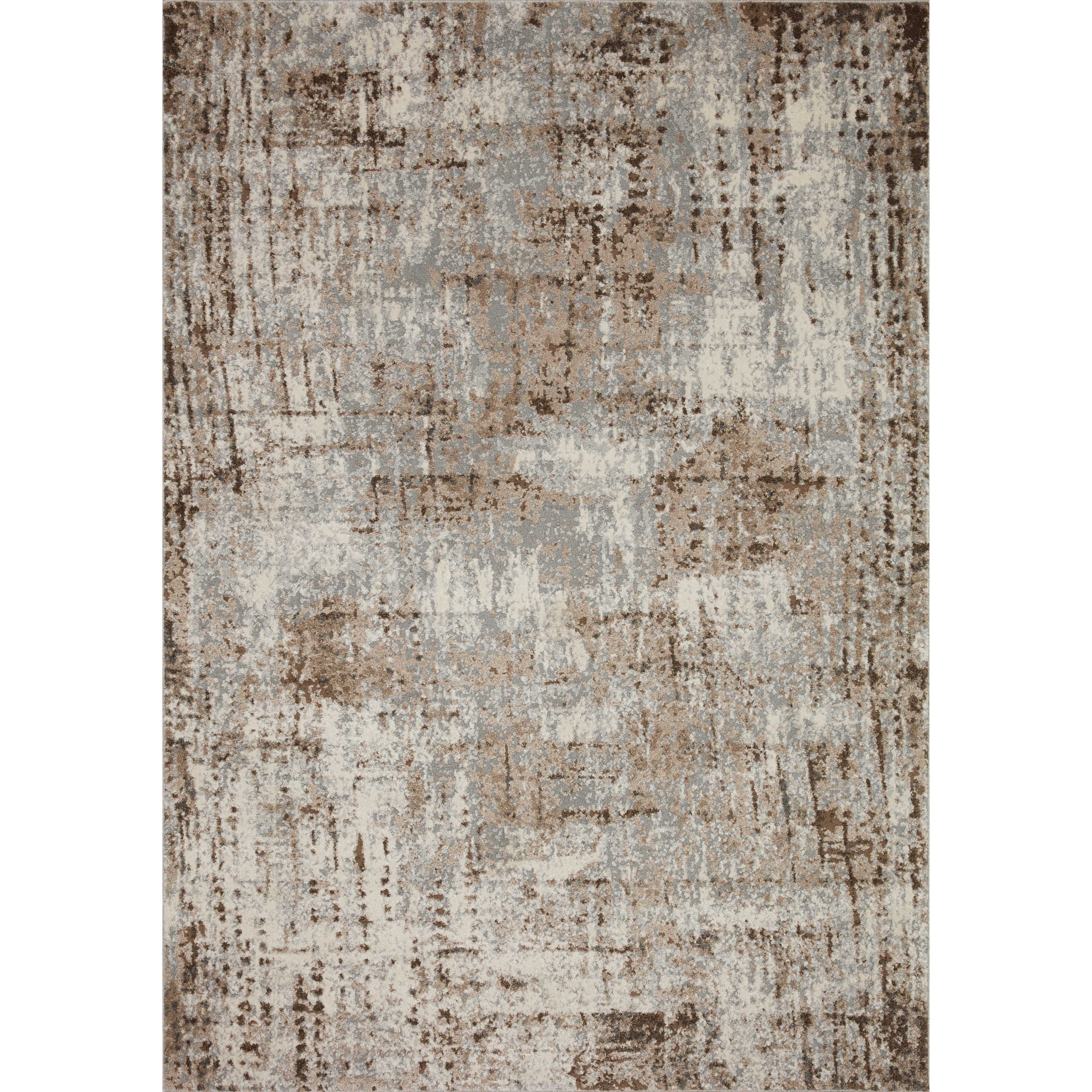 Tapis abstrait moderne Alexander Home Grant