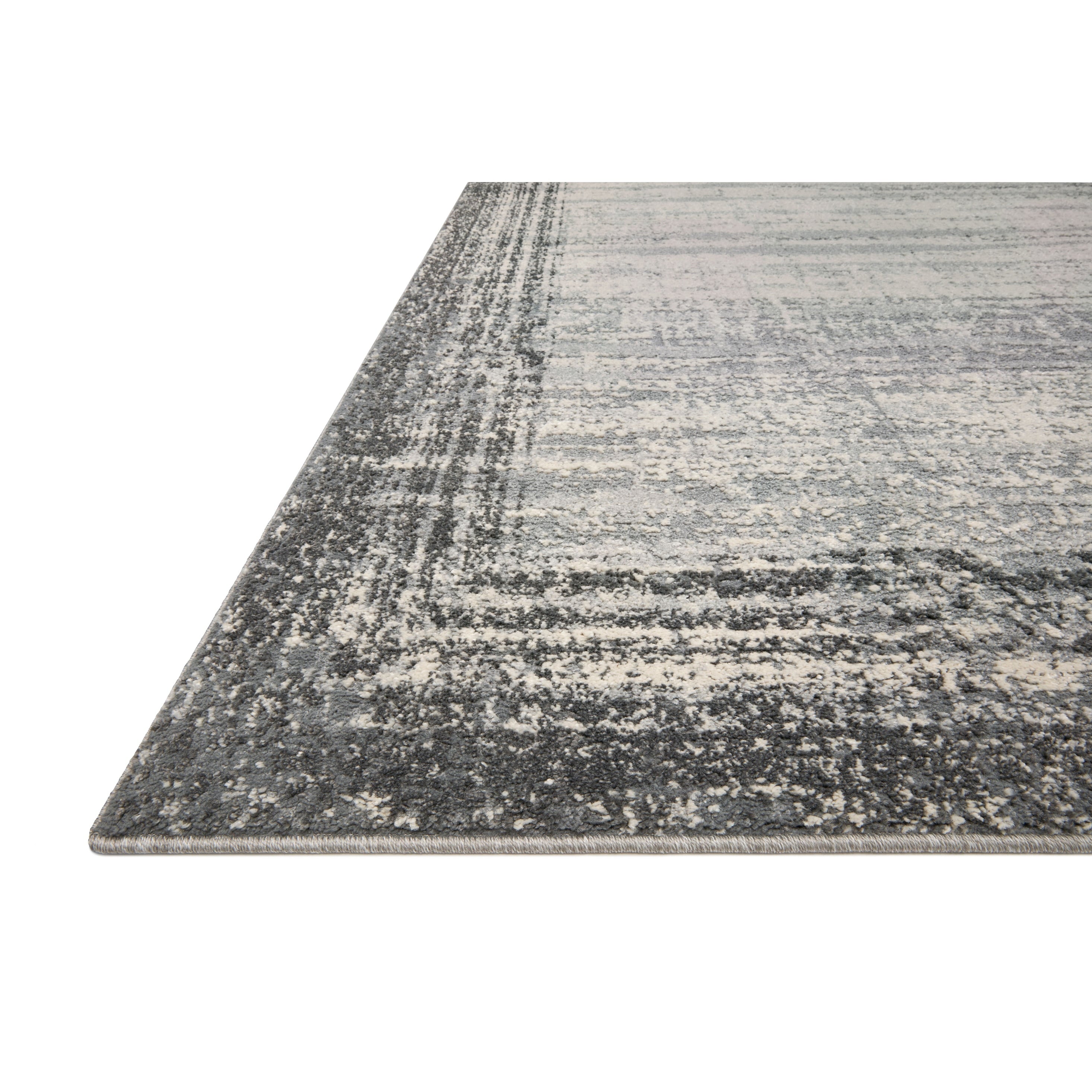 Tapis à bordure abstraite moderne Alexander Home Grant