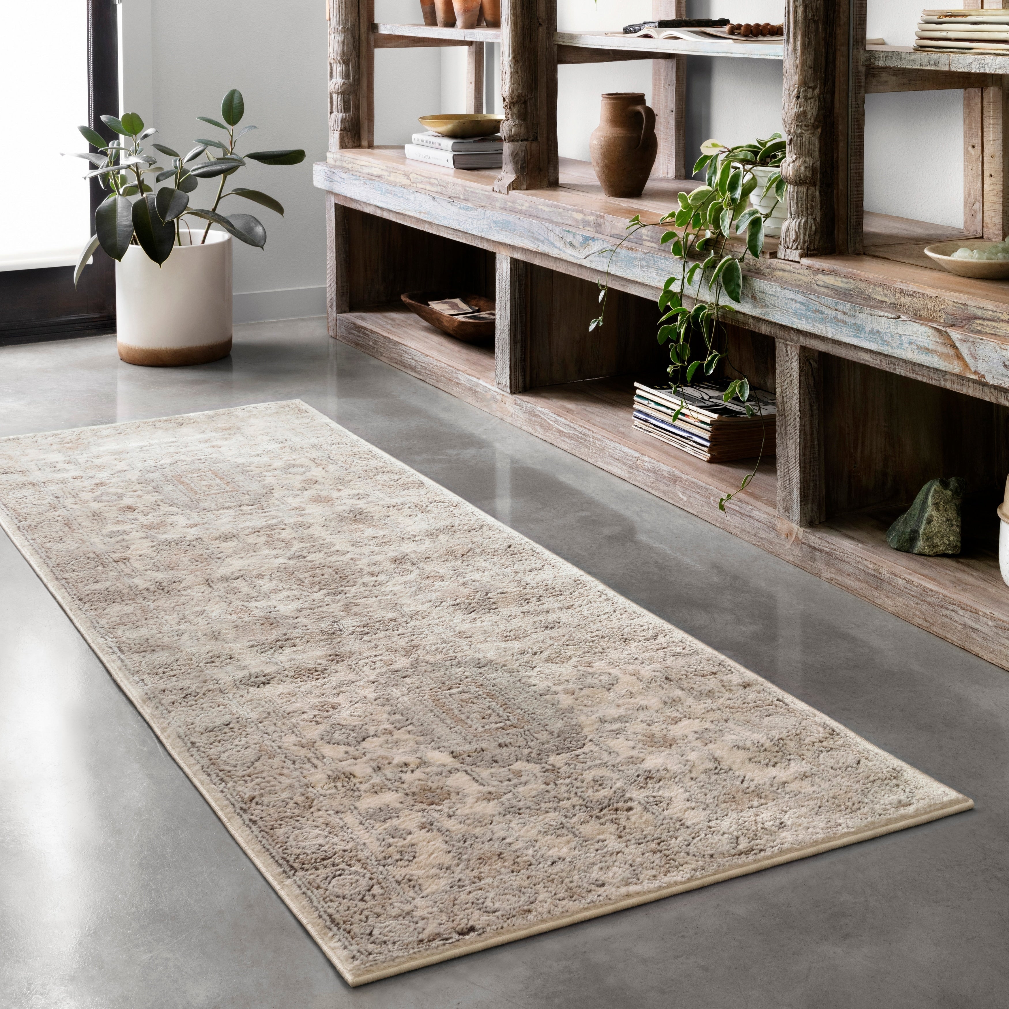 Tapis traditionnel en ferronnerie ornementale Josefina d'Alexander Home