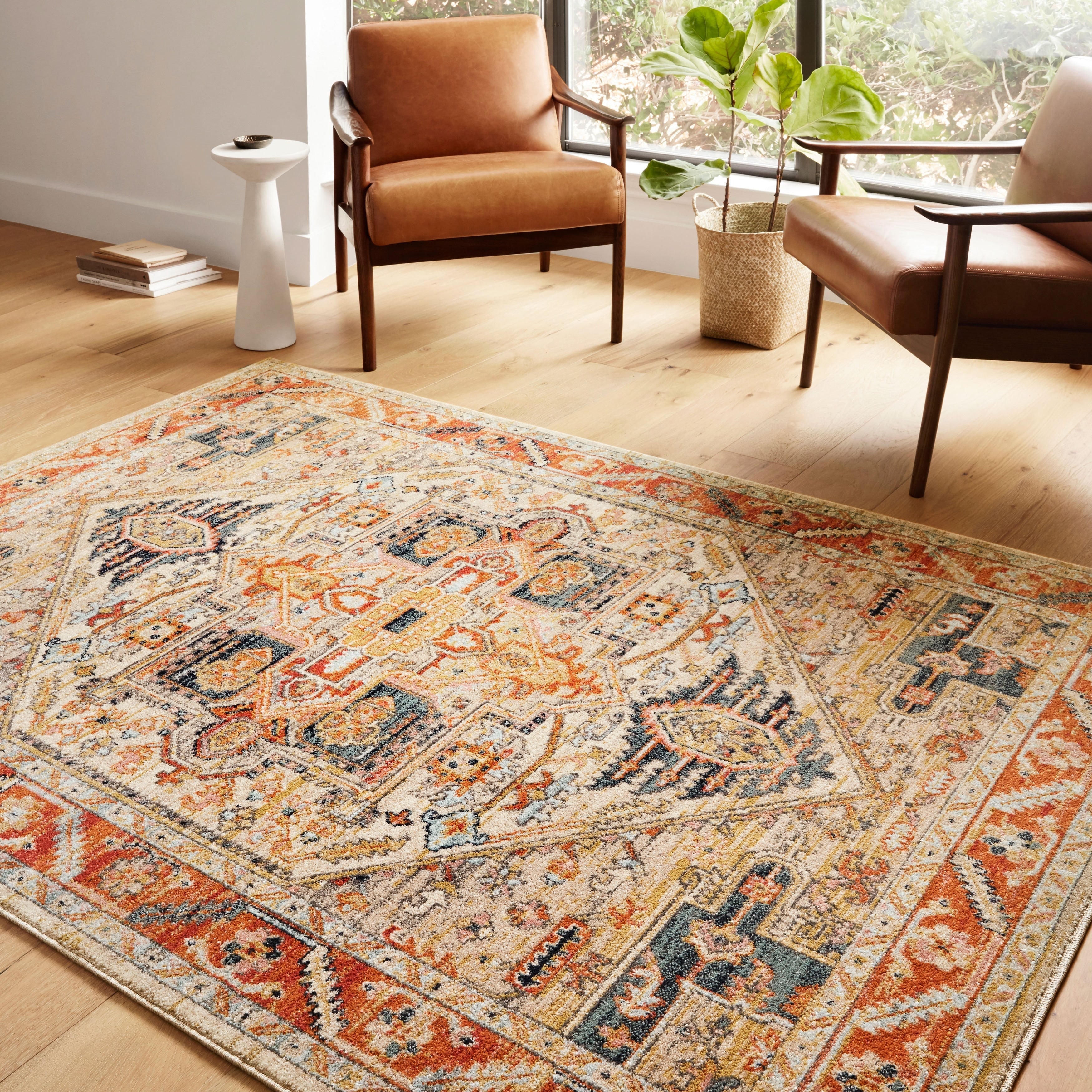 Tapis bohème vieilli de luxe Alexander Home