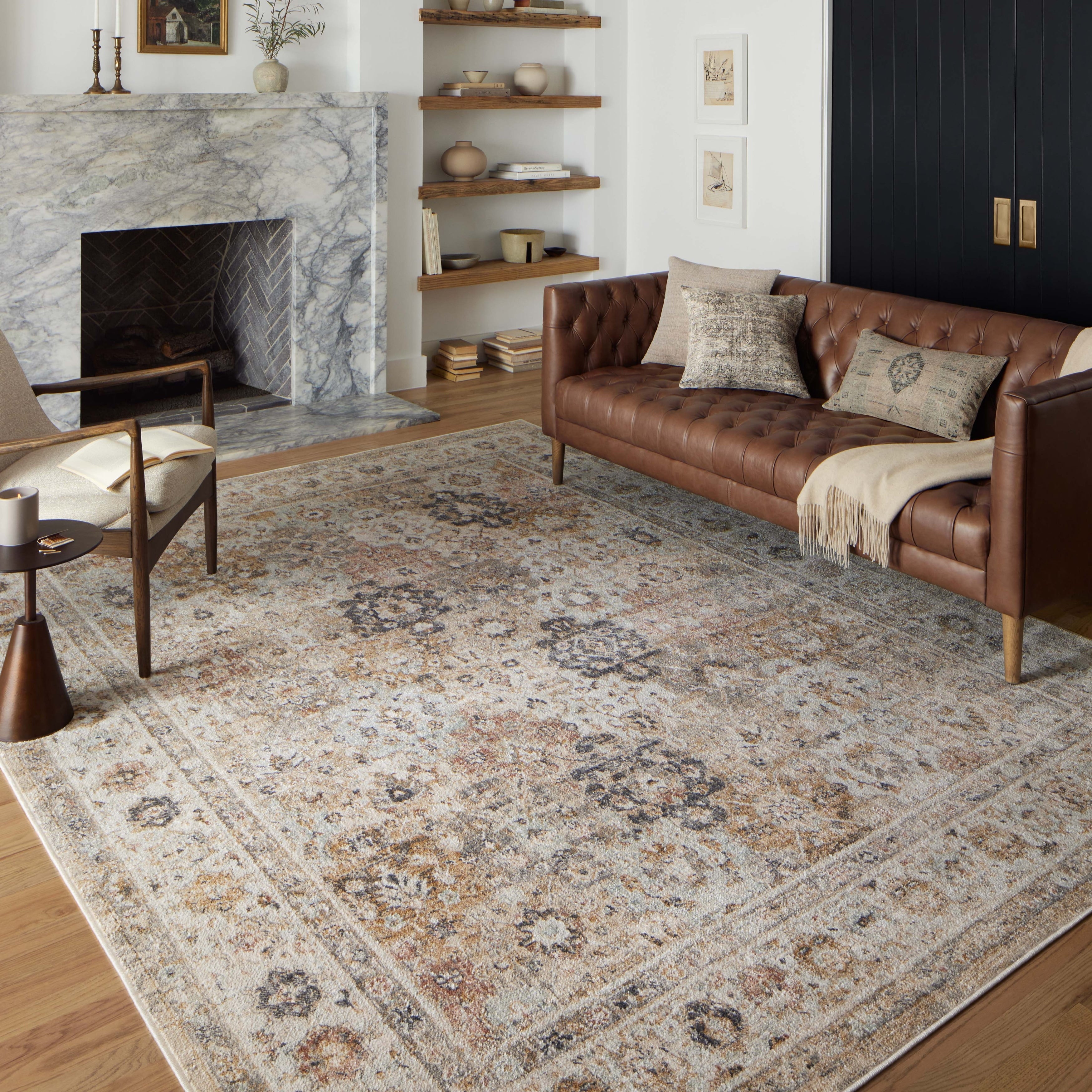 Tapis persan botanique Marilyn d'Alexander Home