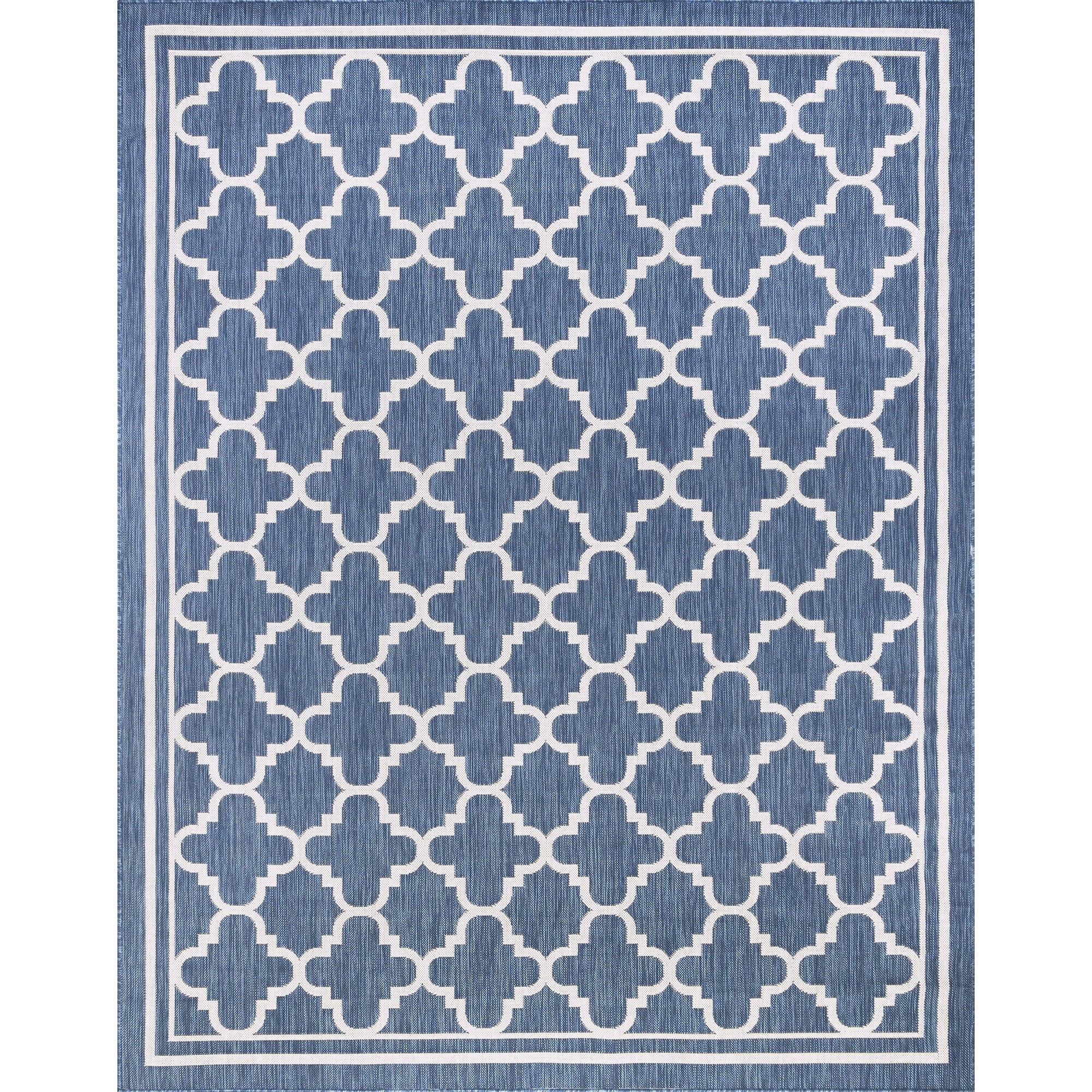 Tapis géométrique d'intérieur/extérieur Exo Coastal