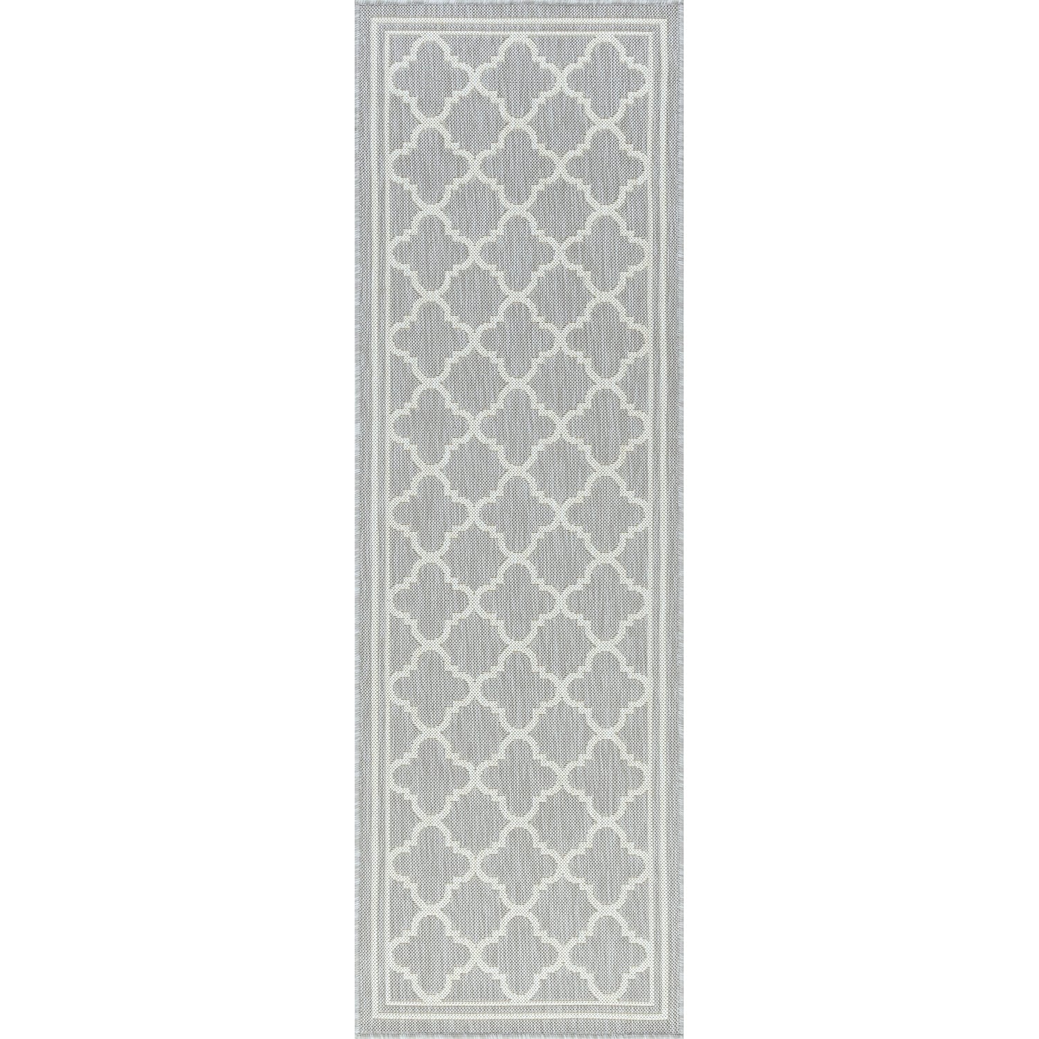 Tapis géométrique d'intérieur/extérieur Exo Coastal