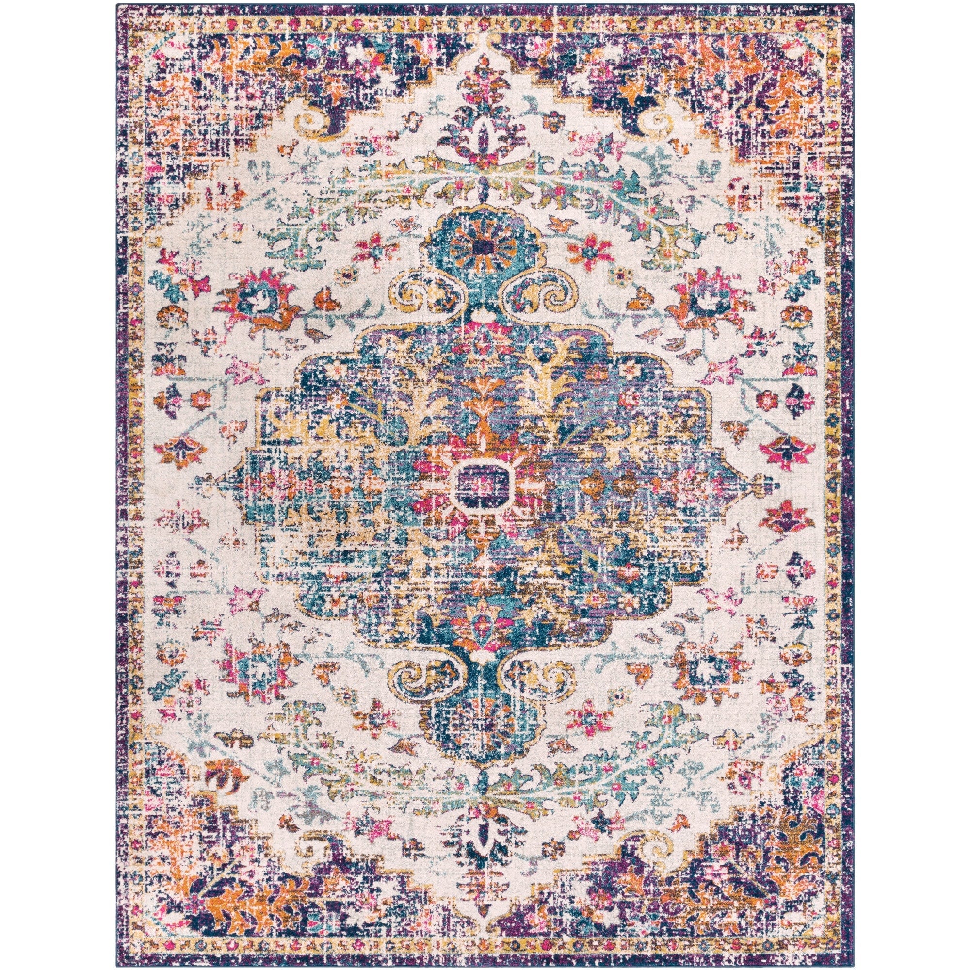 Tapis bohème vintage Caressa de Livabliss