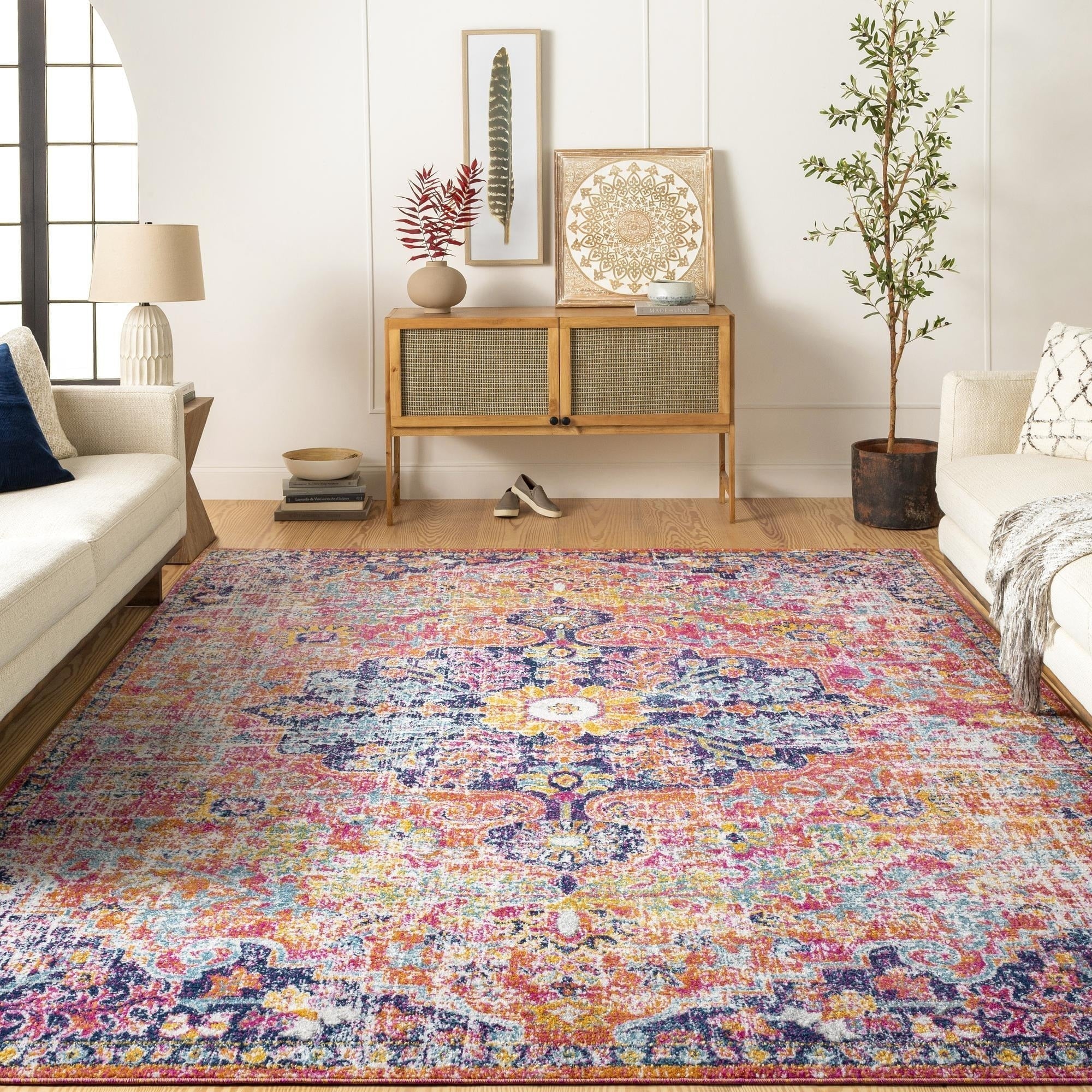 Tapis bohème vintage Caressa de Livabliss