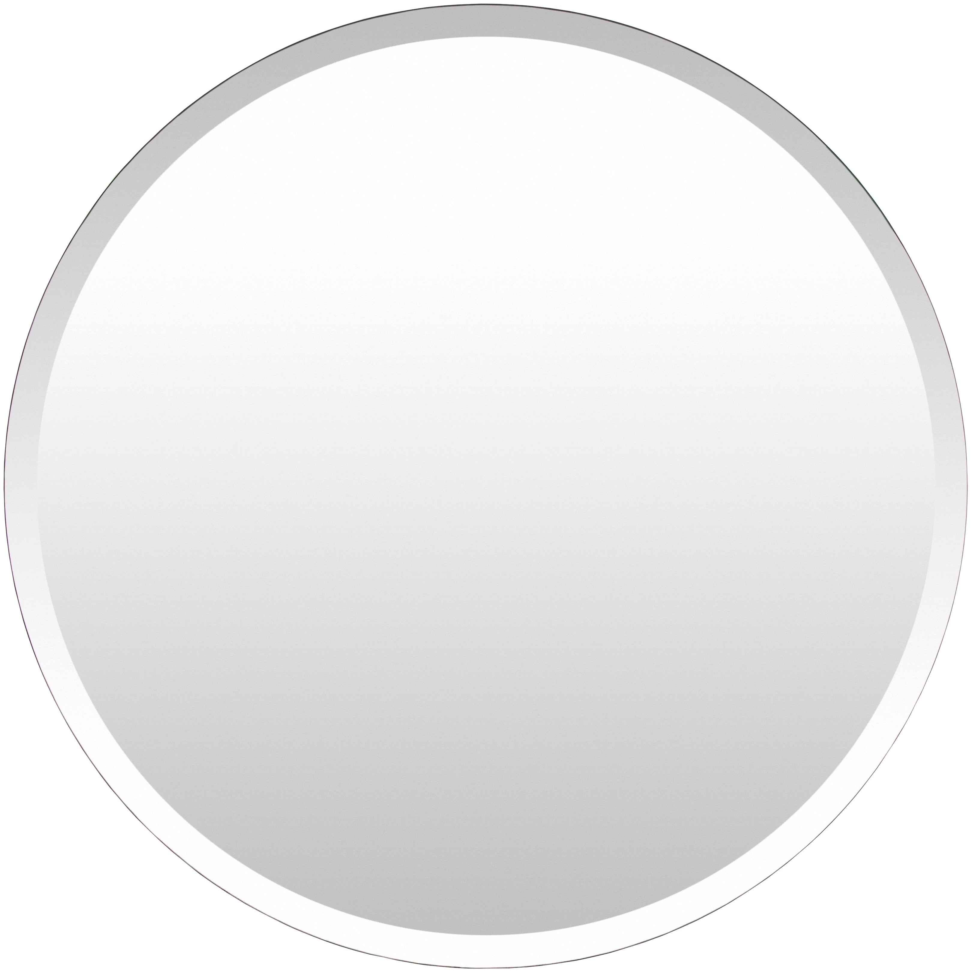 Miroir rond biseauté moderne Mei d'Artistic Weavers