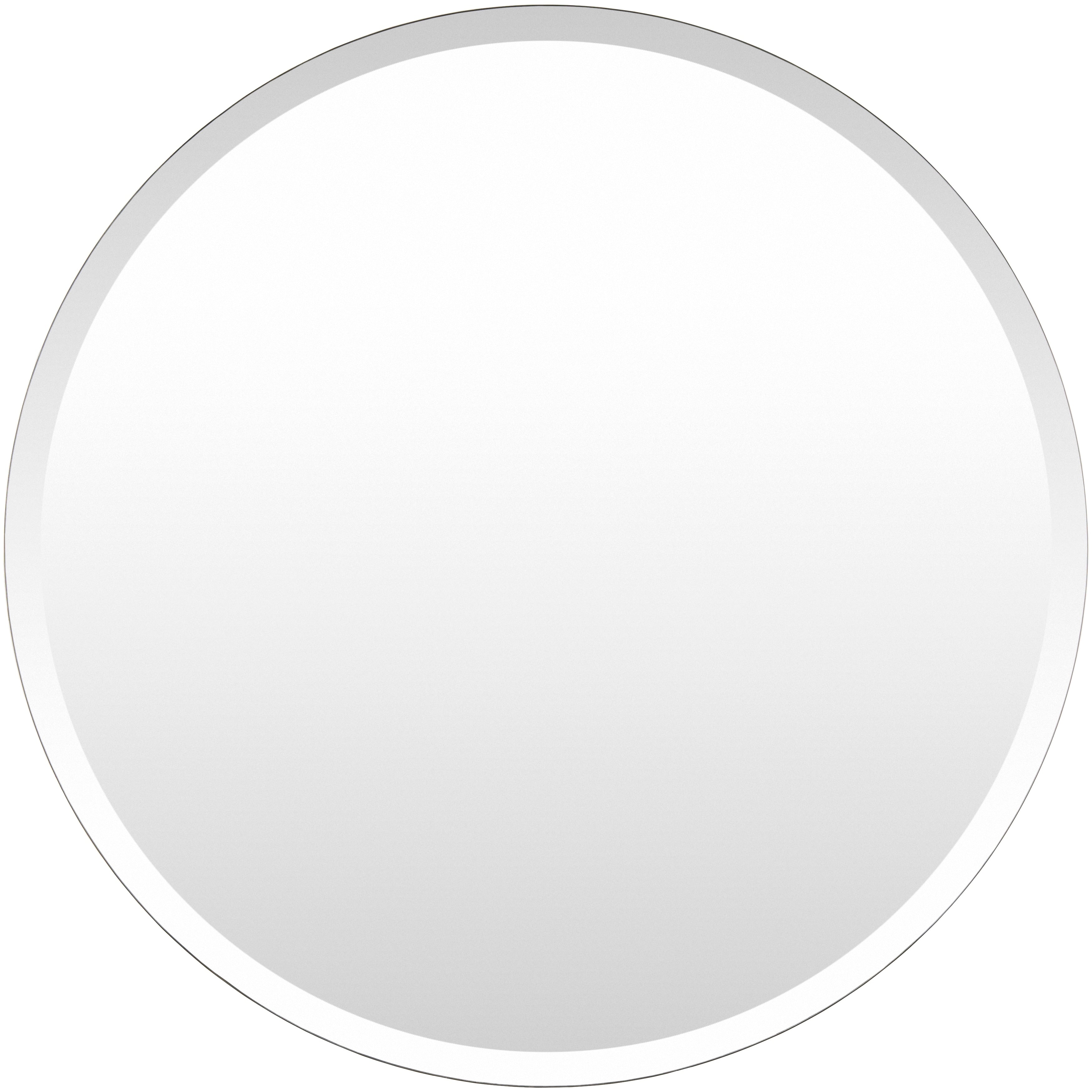 Miroir rond biseauté moderne Mei d'Artistic Weavers