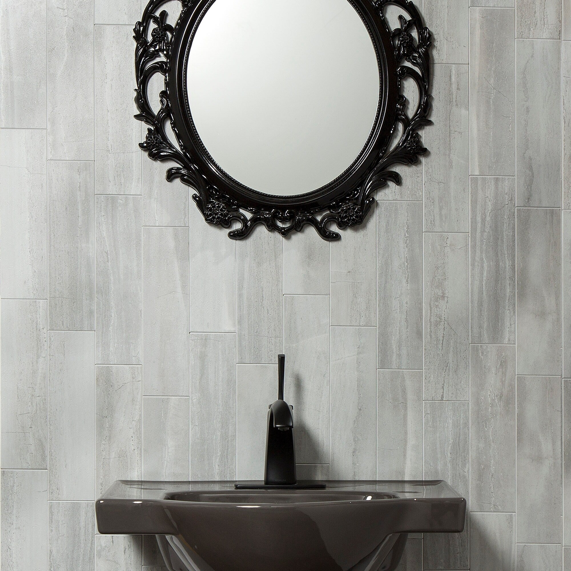 Carrelage mural adhésif Aspect Collage