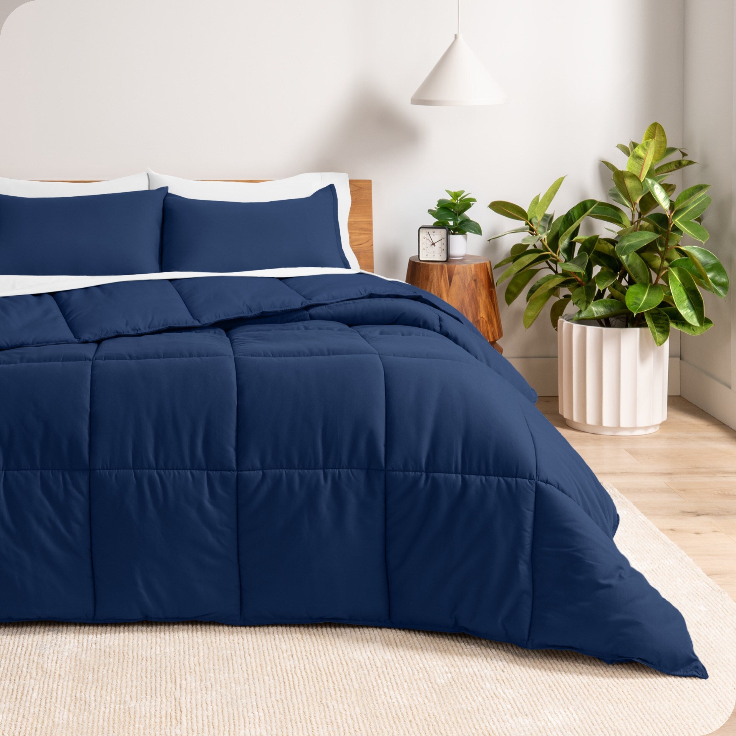Ensemble de couette hypoallergénique en duvet alternatif Bare Home