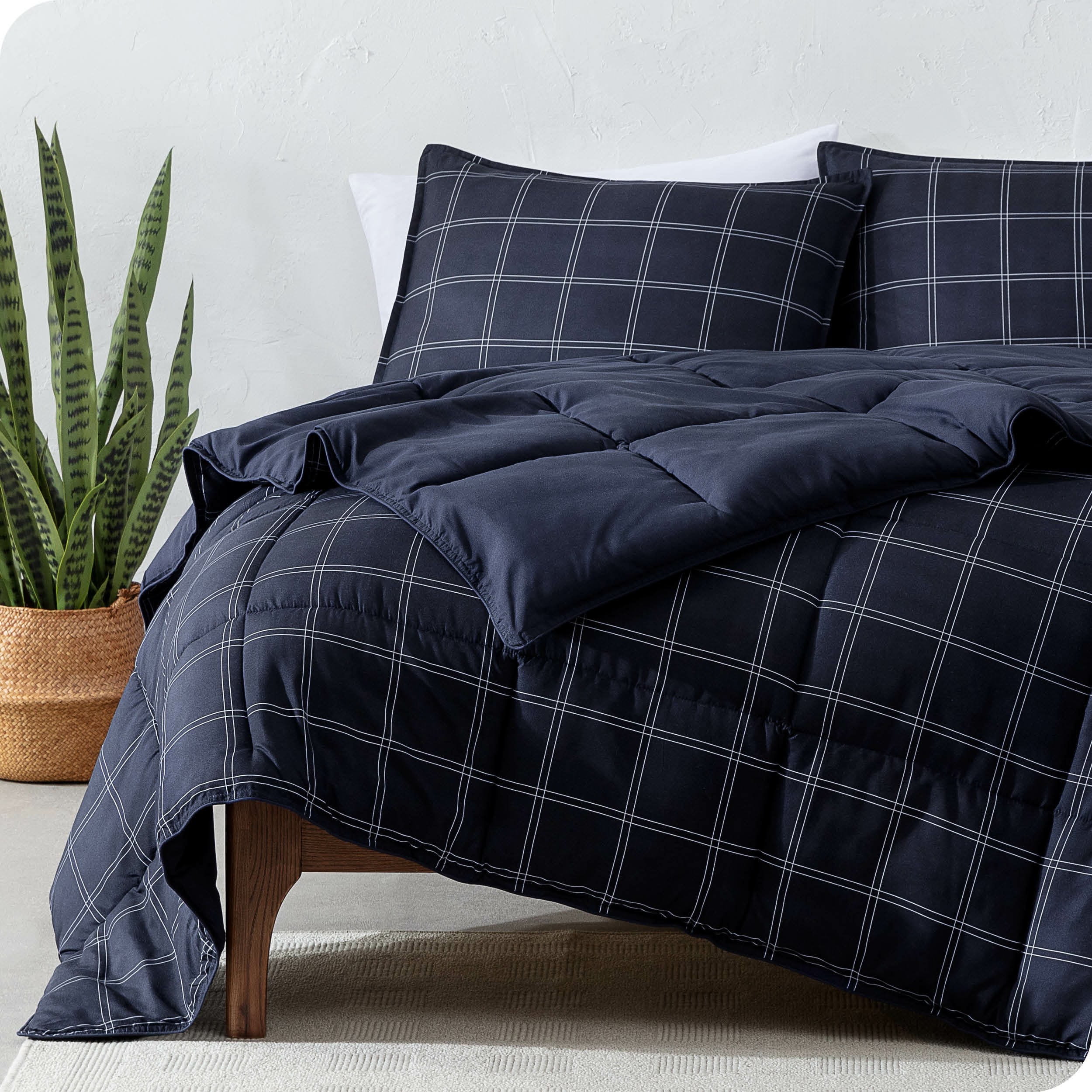 Ensemble de couette hypoallergénique en duvet alternatif Bare Home