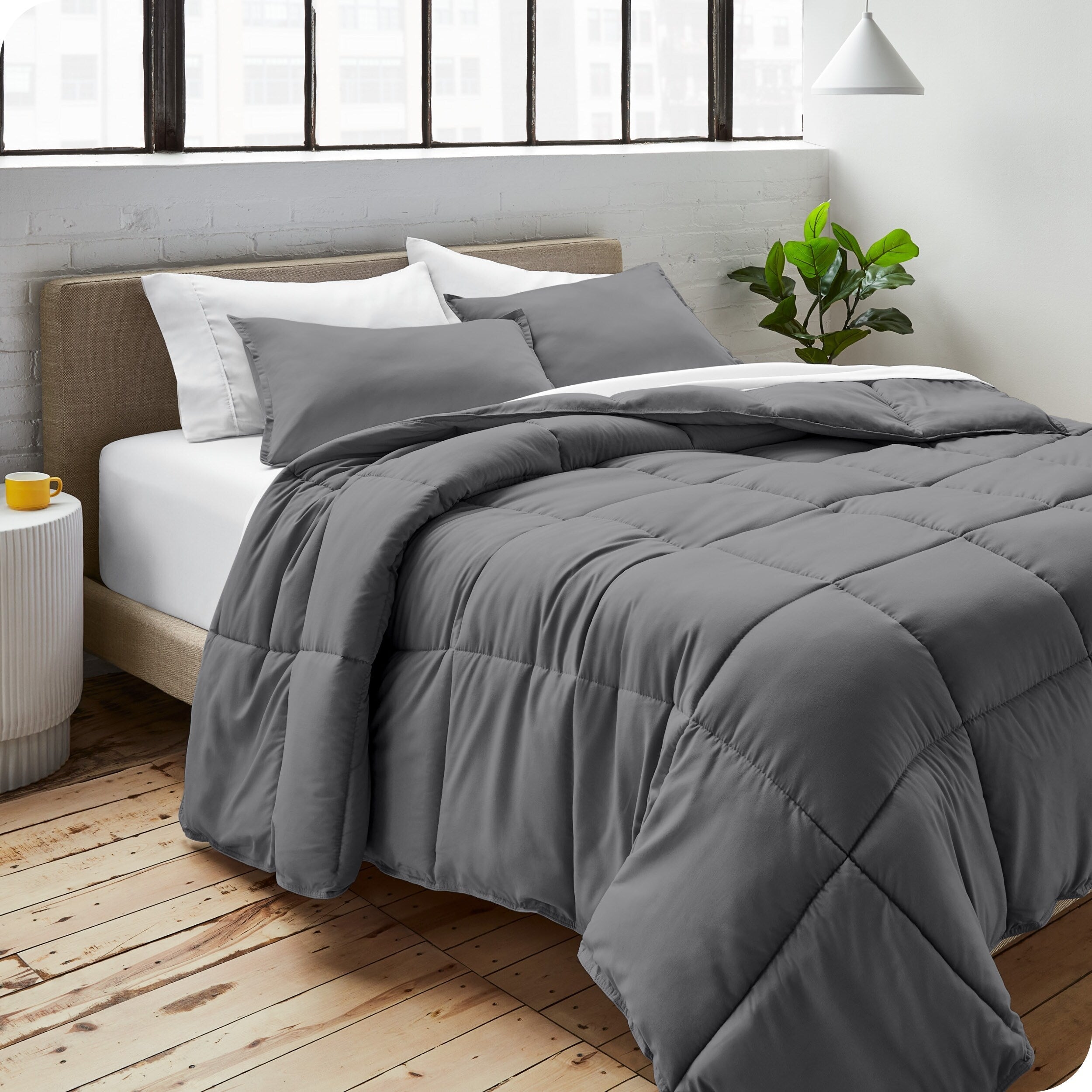 Ensemble de couette hypoallergénique en duvet alternatif Bare Home