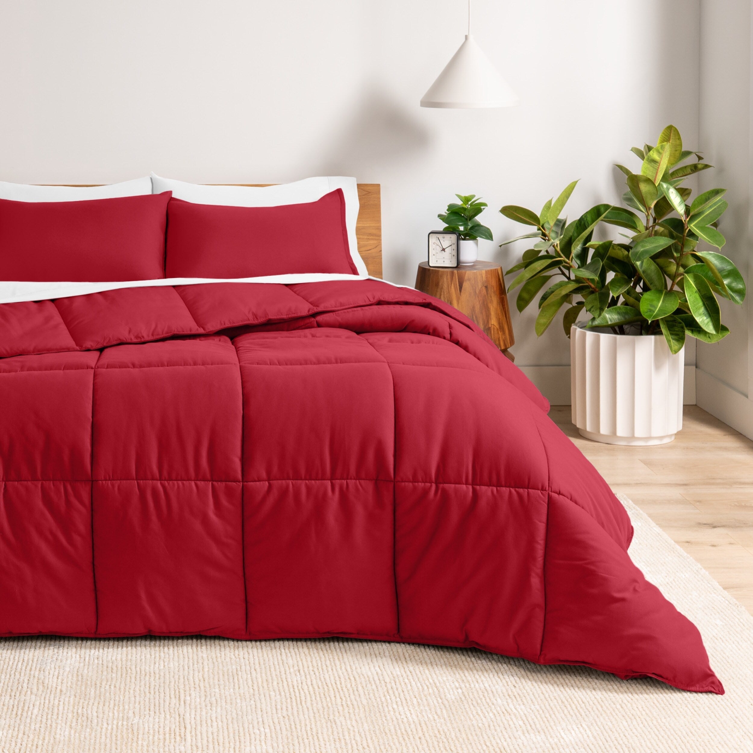 Ensemble de couette hypoallergénique en duvet alternatif Bare Home