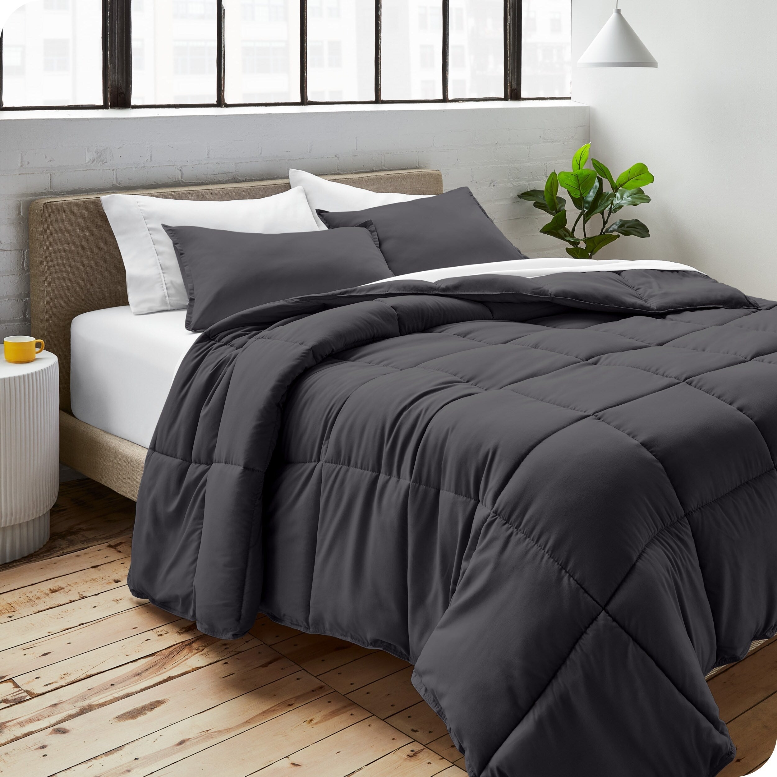 Ensemble de couette hypoallergénique en duvet alternatif Bare Home