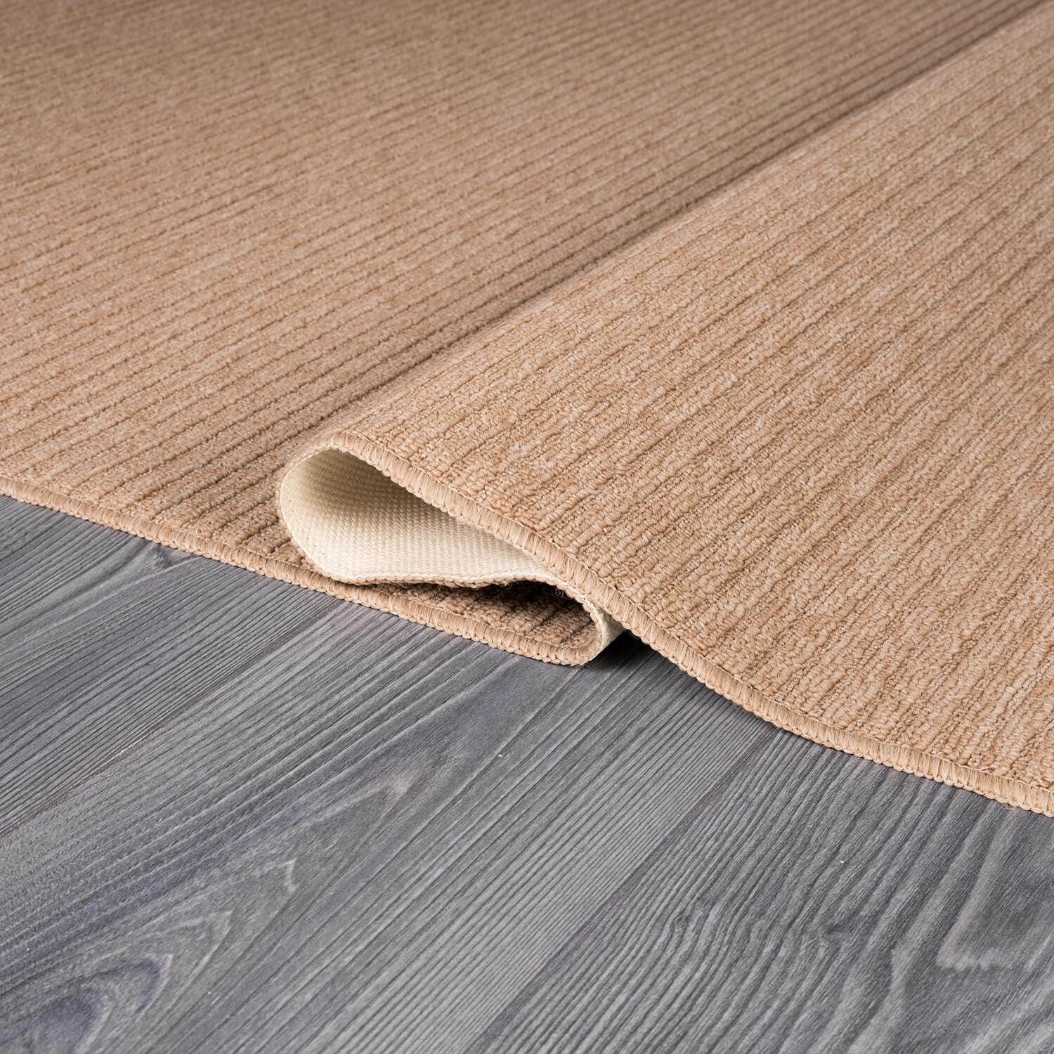 Tapis d'intérieur lavable et antidérapant Beverly Rug, couleur unie