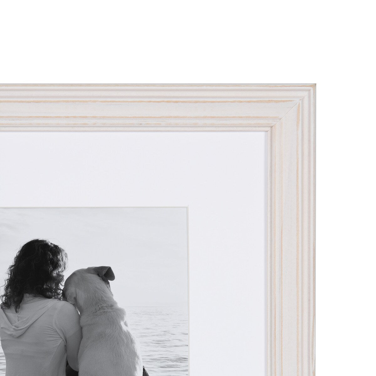 Ensemble de 10 cadres photo muraux en bois Kate and Laurel Bordeaux