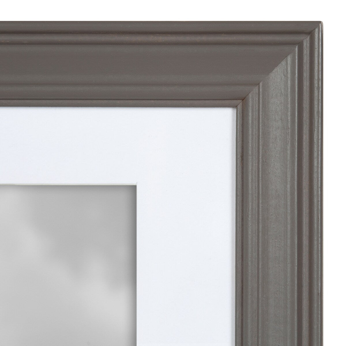 Ensemble de 10 cadres photo muraux en bois Kate and Laurel Bordeaux