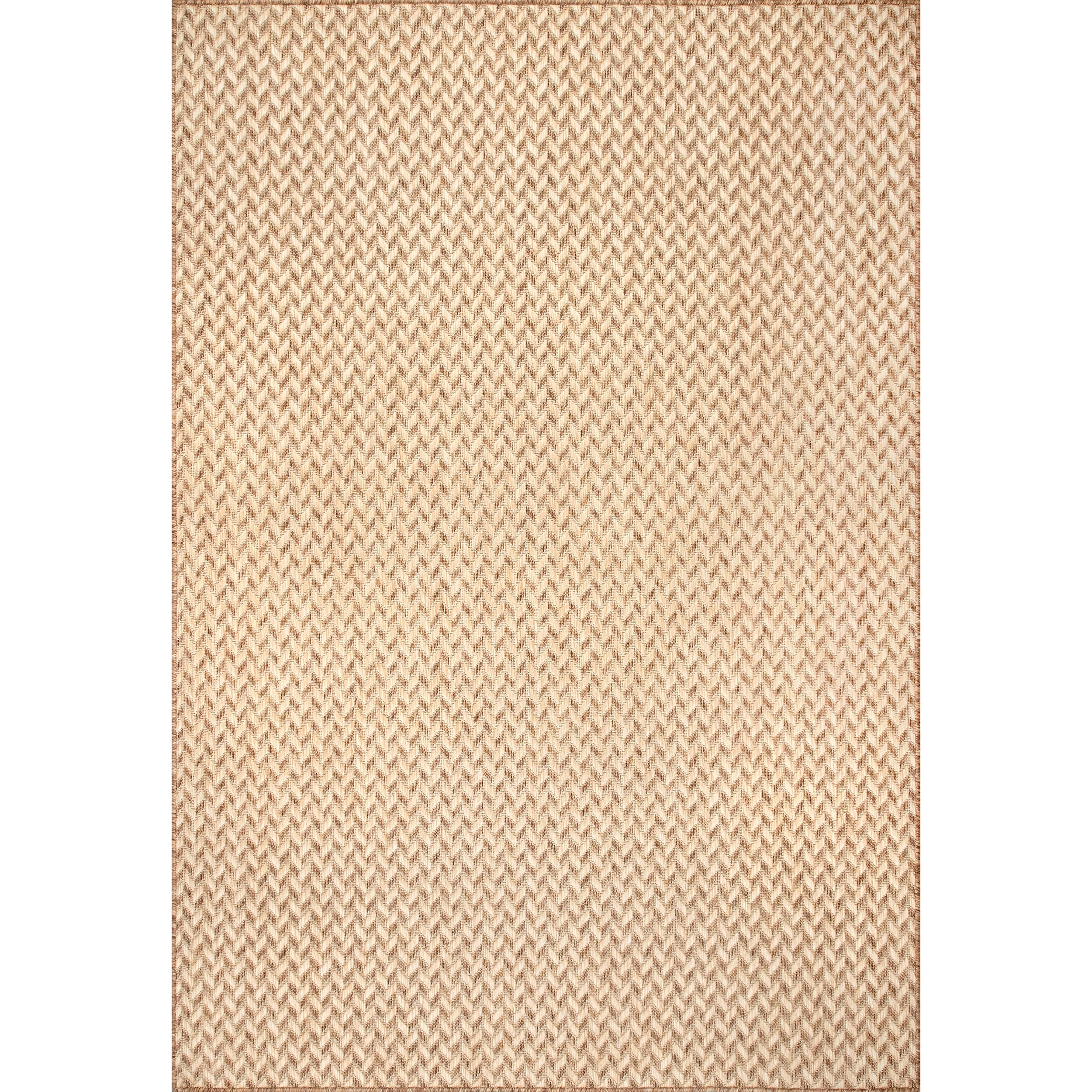 Tapis d'intérieur/extérieur à chevrons Nuloom Camryn