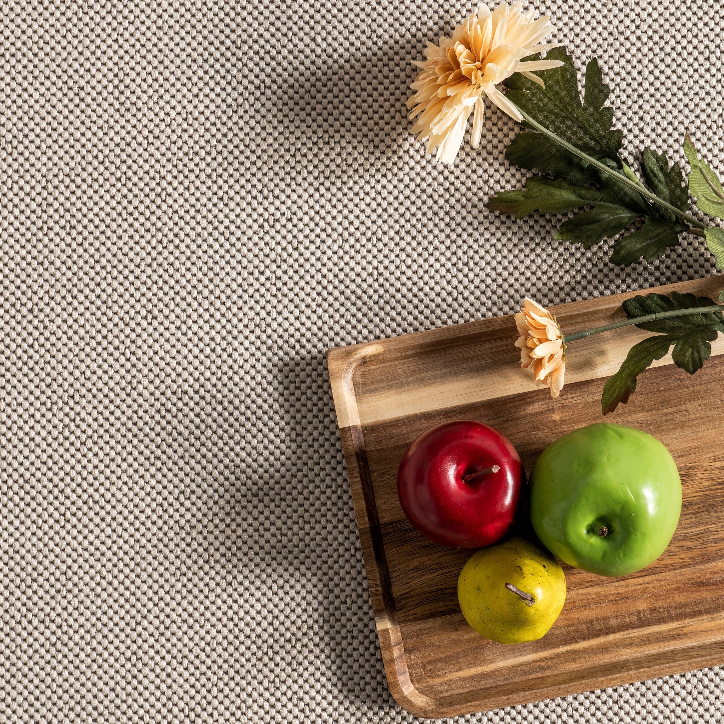 Tapis d'intérieur/extérieur classique à bordures Nuloom Leah