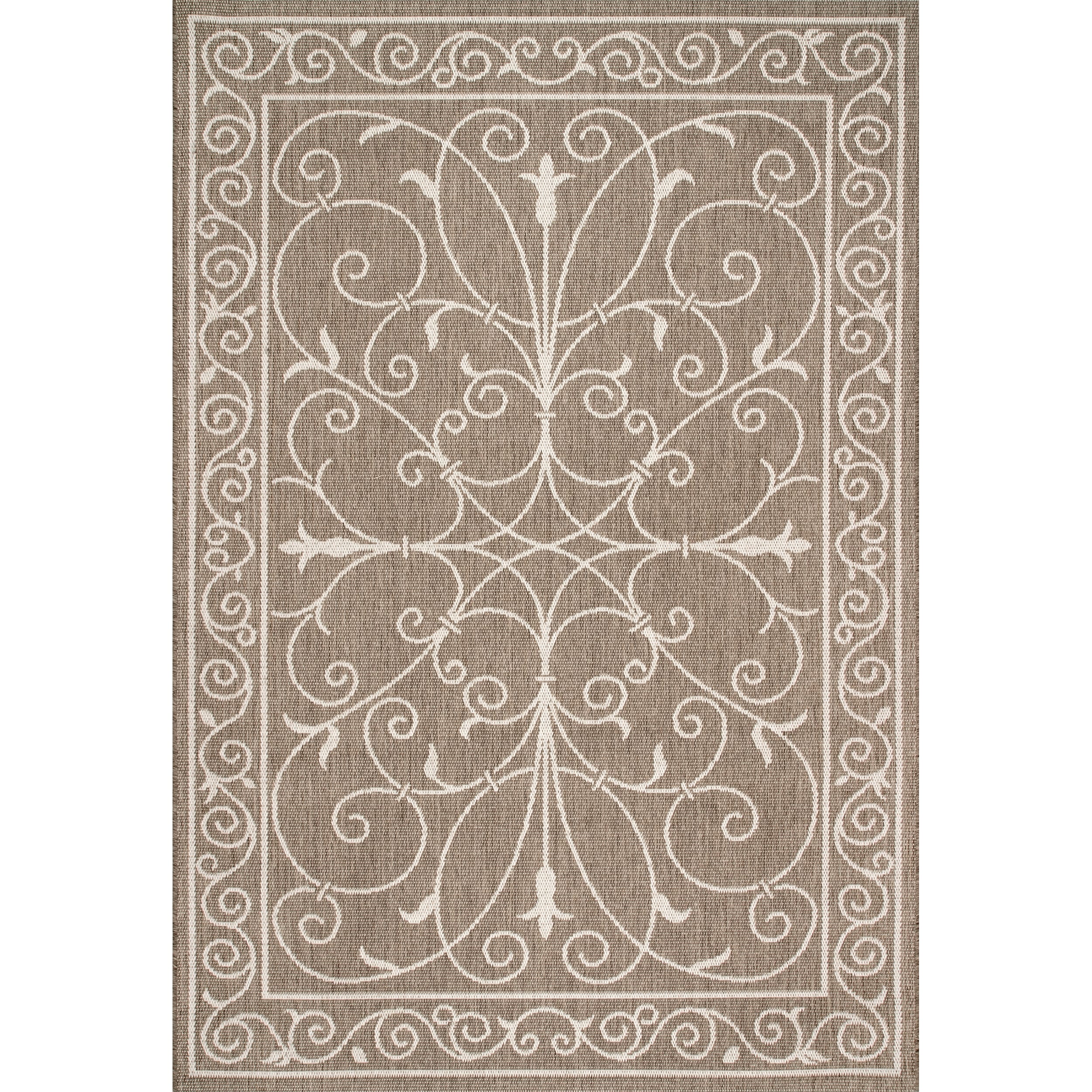 Tapis traditionnel d'intérieur/extérieur Nuloom Kathleen