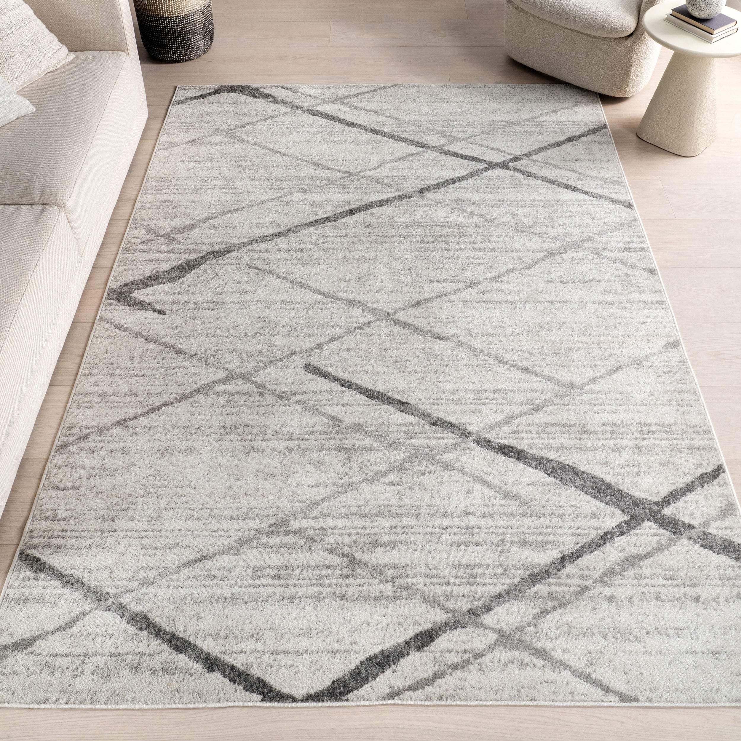 Tapis abstrait moderne Nuloom Skylar