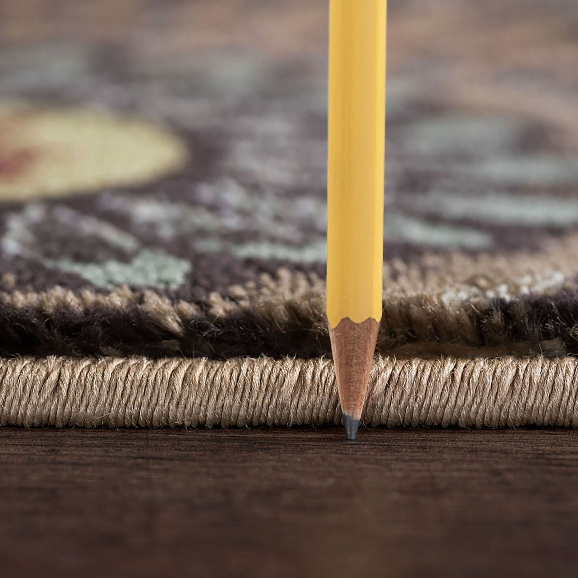 Tapis d'intérieur floral moderne Caprice du milieu du siècle
