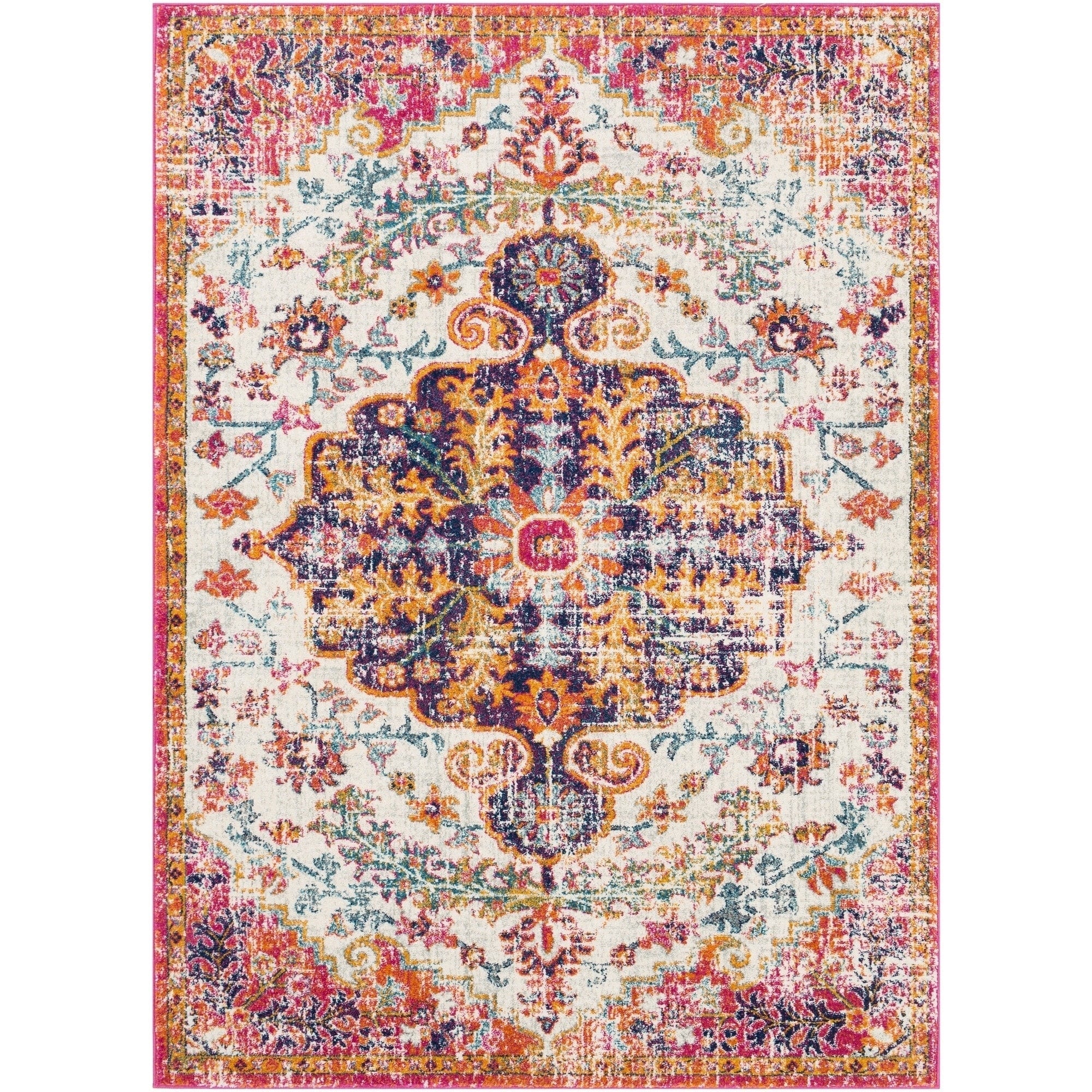 Tapis bohème vintage Caressa de Livabliss
