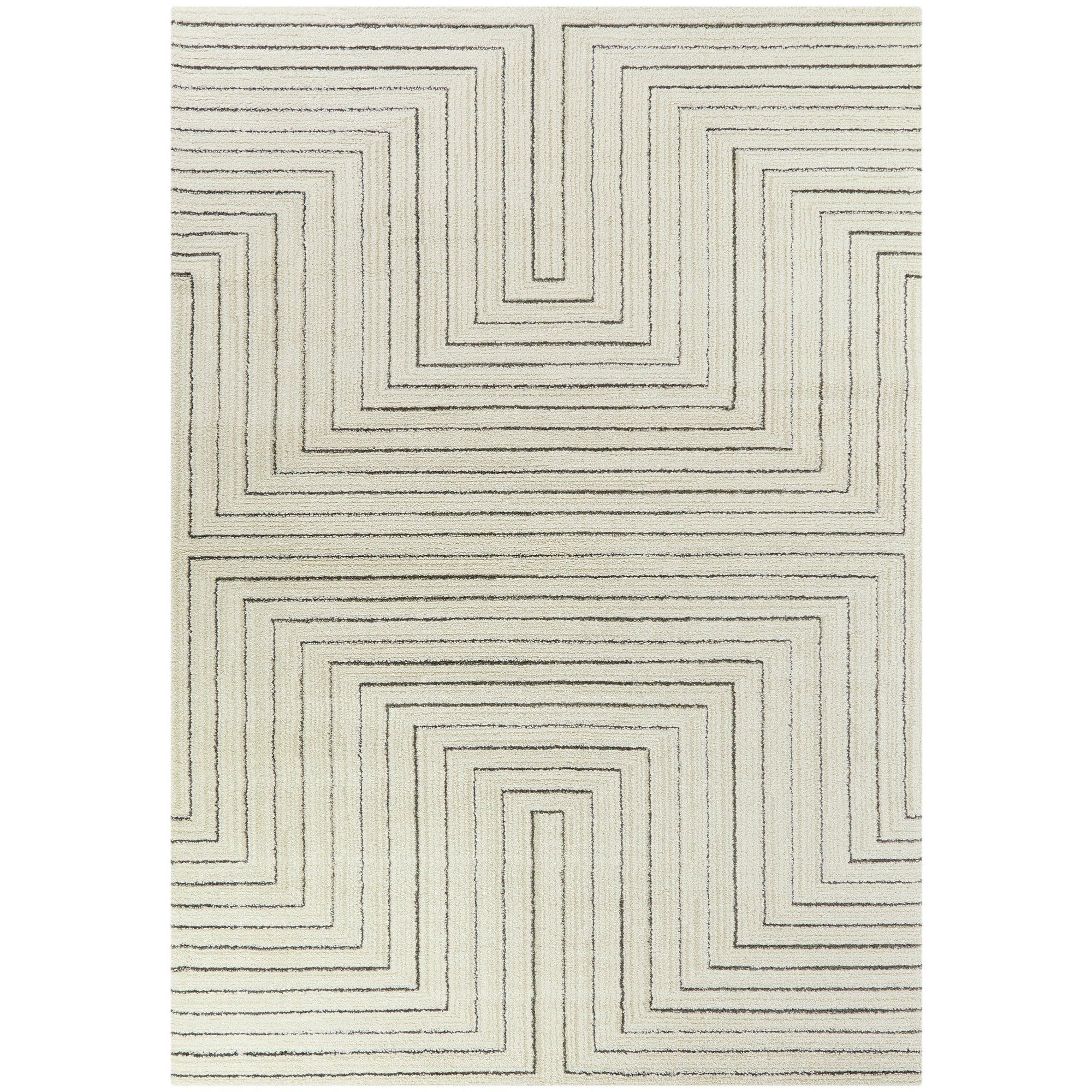 Tapis Art déco géométrique moderne Carmody