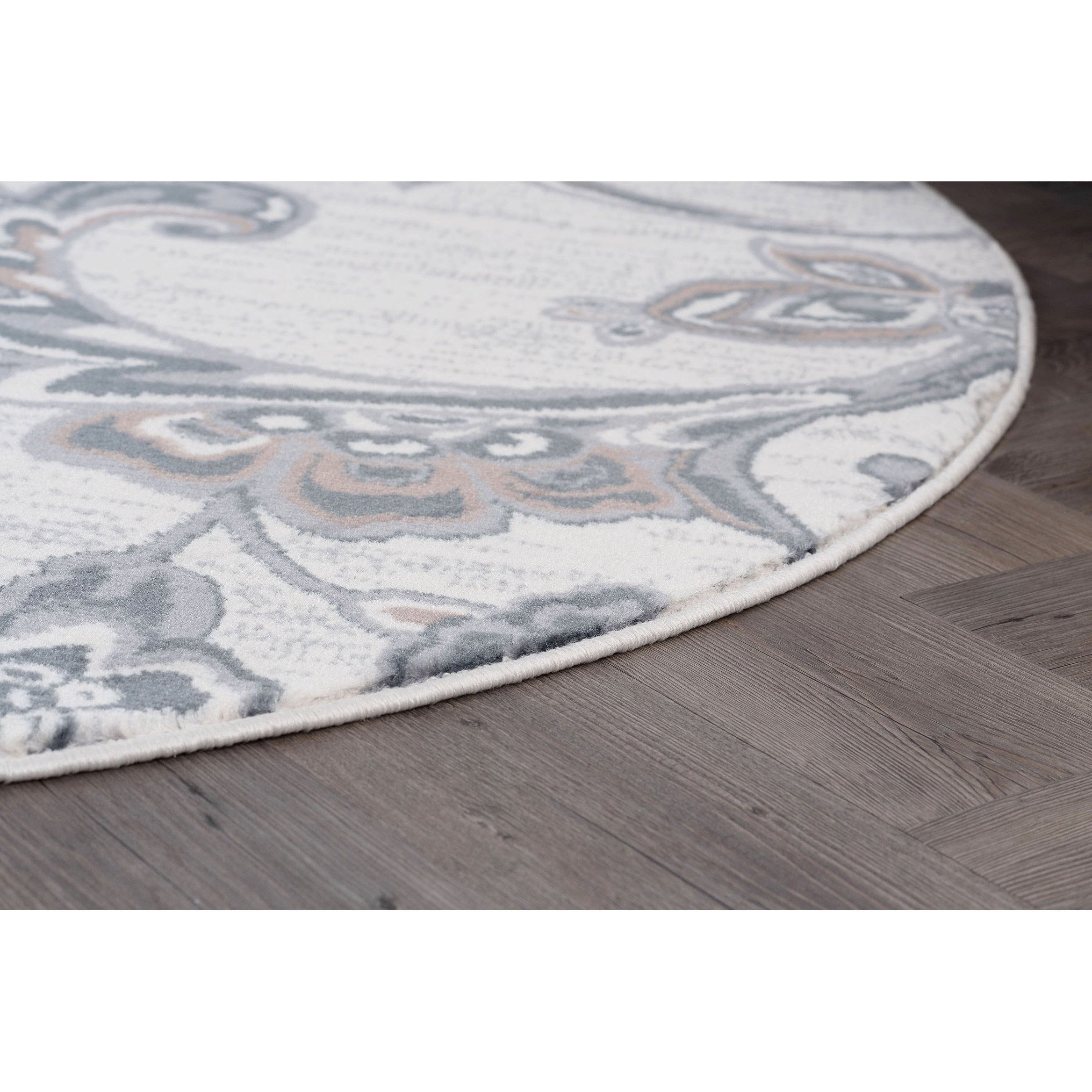 Tapis d'intérieur transitionnel à motifs floraux et botaniques Carrington