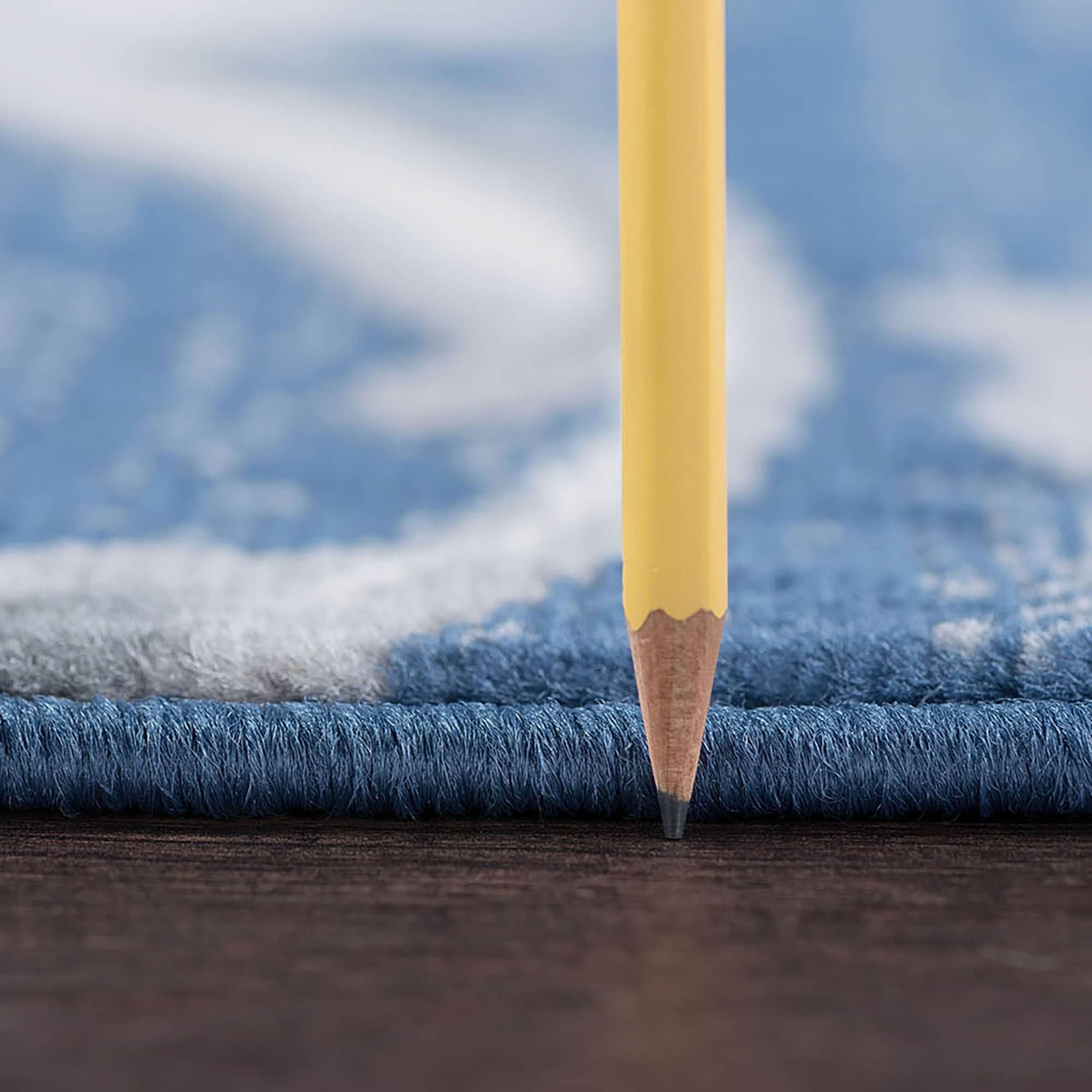 Tapis d'intérieur transitionnel à motifs floraux et botaniques Carrington