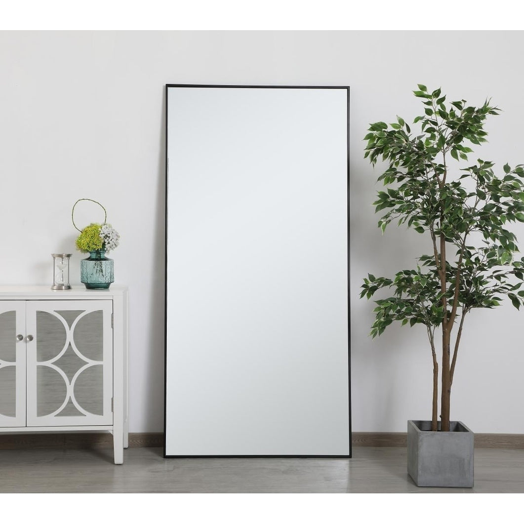 Miroir rectangulaire à cadre métallique Carson Carrington Salsnas