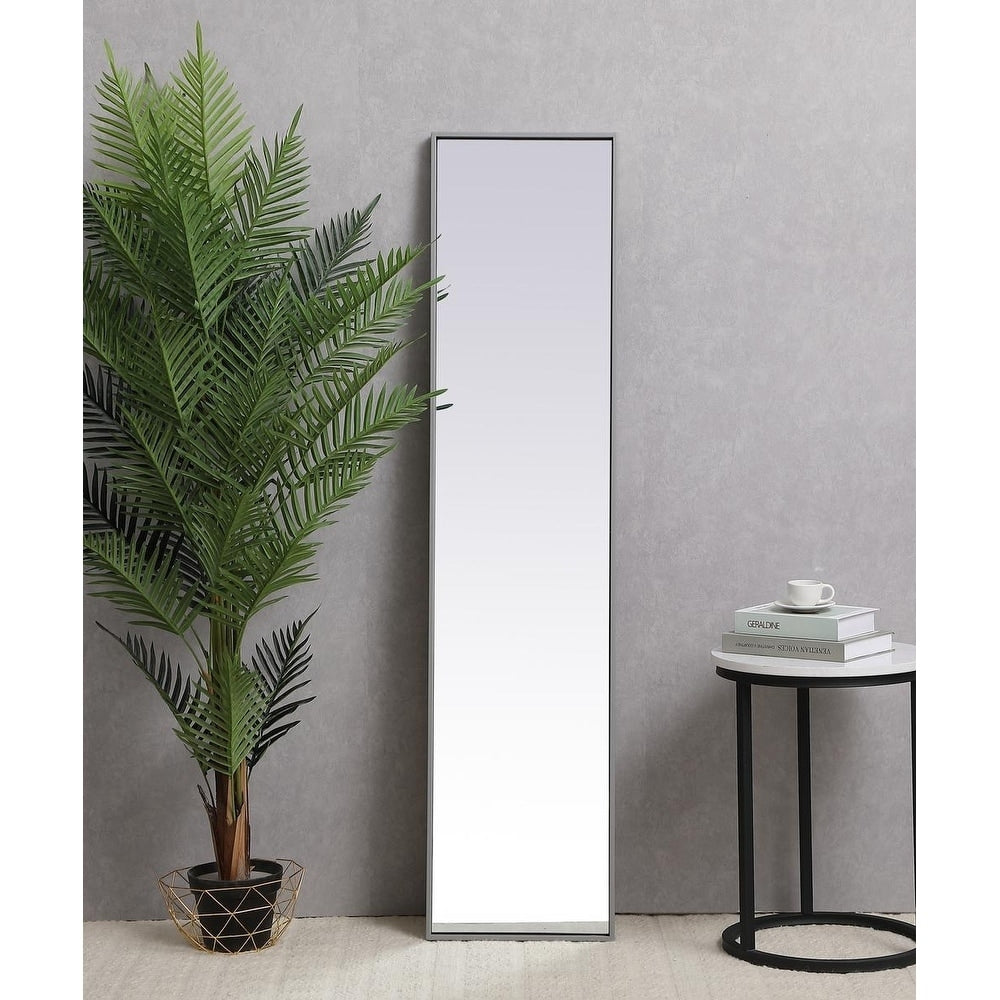 Miroir rectangulaire à cadre métallique Carson Carrington Salsnas