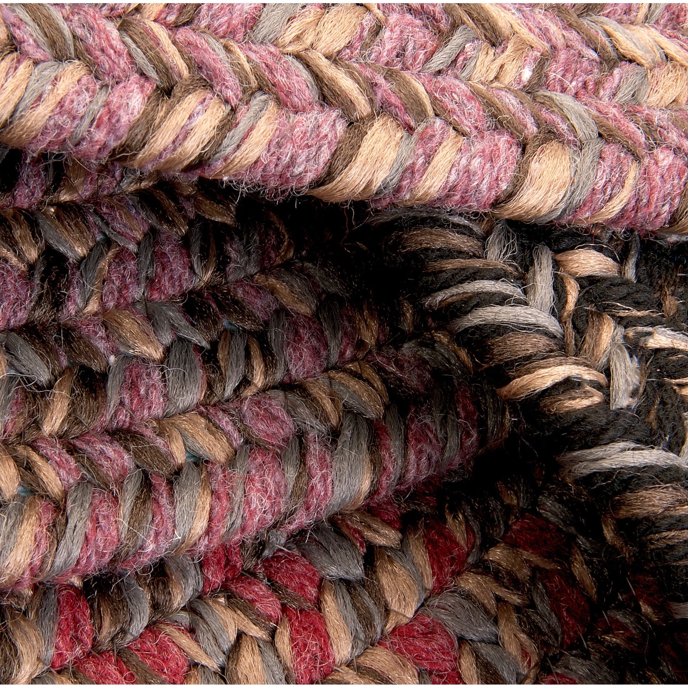 Tapis tressé ovale réversible Colonial Mills Hillsdale